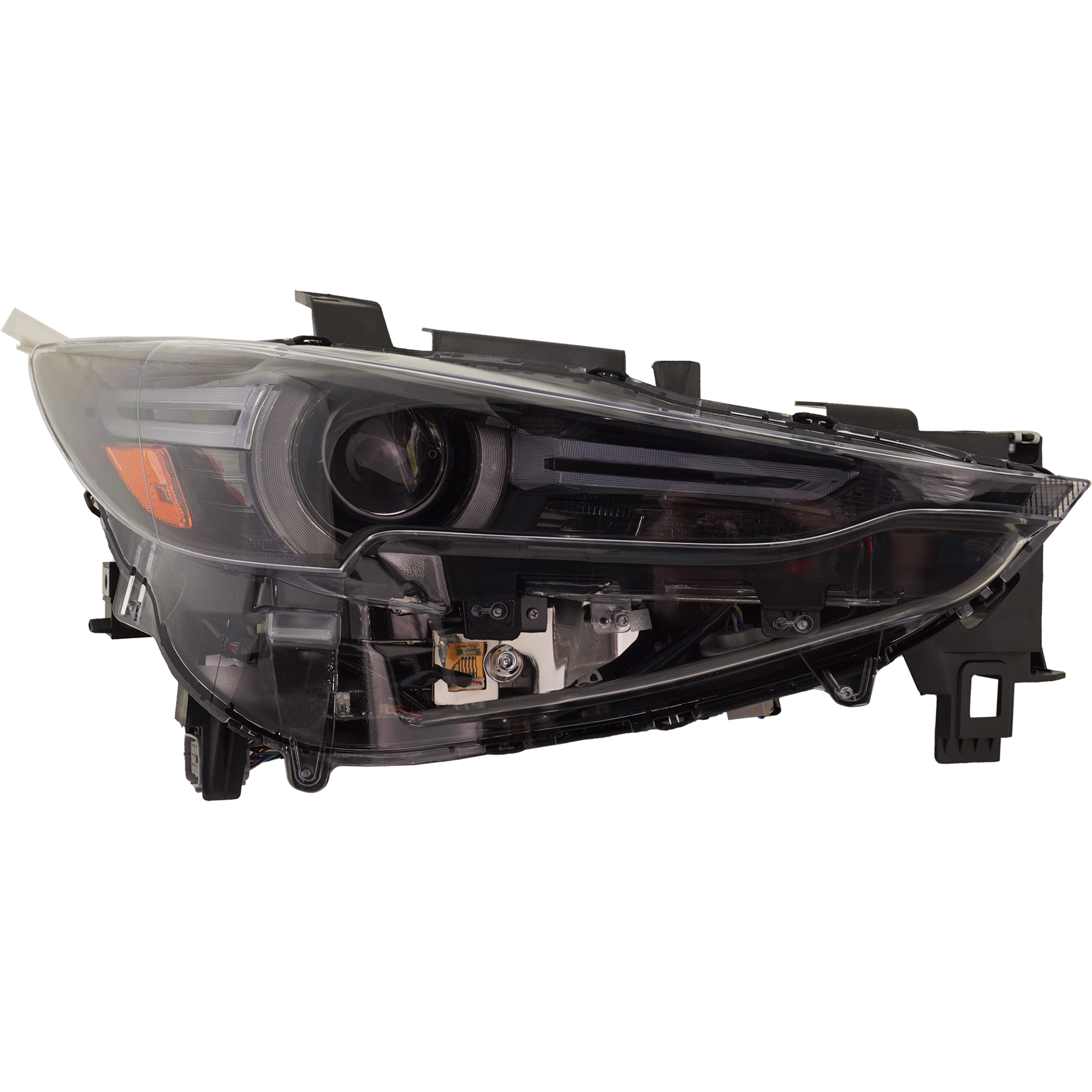 Garage-Pro GPRM10010055Q Passenger Side LED Headlight For Mazda Cx-5 2017-2020 with Bulb(s) Capa For Models with Adaptive Headlights- Built To March 1 2020 Replaces# Kl2l51031c-pfm