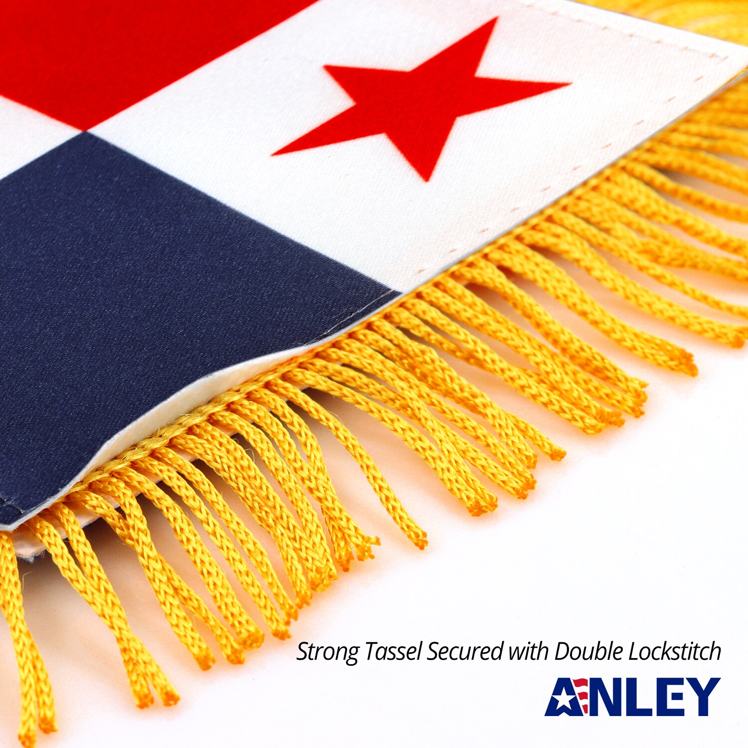 Anley A.FLAG.FRINGE.PANAMA Decorative-Banner-Flags - View #2