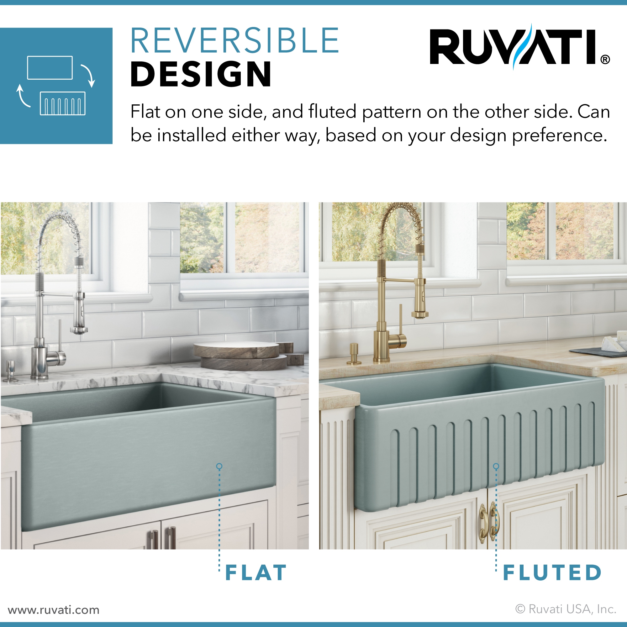 Ruvati RVL2100GR Kitchen-Sinks - View #8