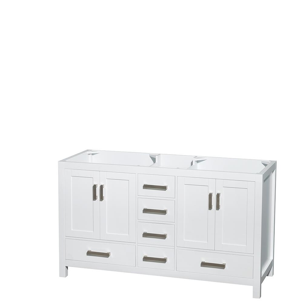 Wyndham Collection WCS141460DWHCMUNOM58 Bath-Vanity-Combo - View #4