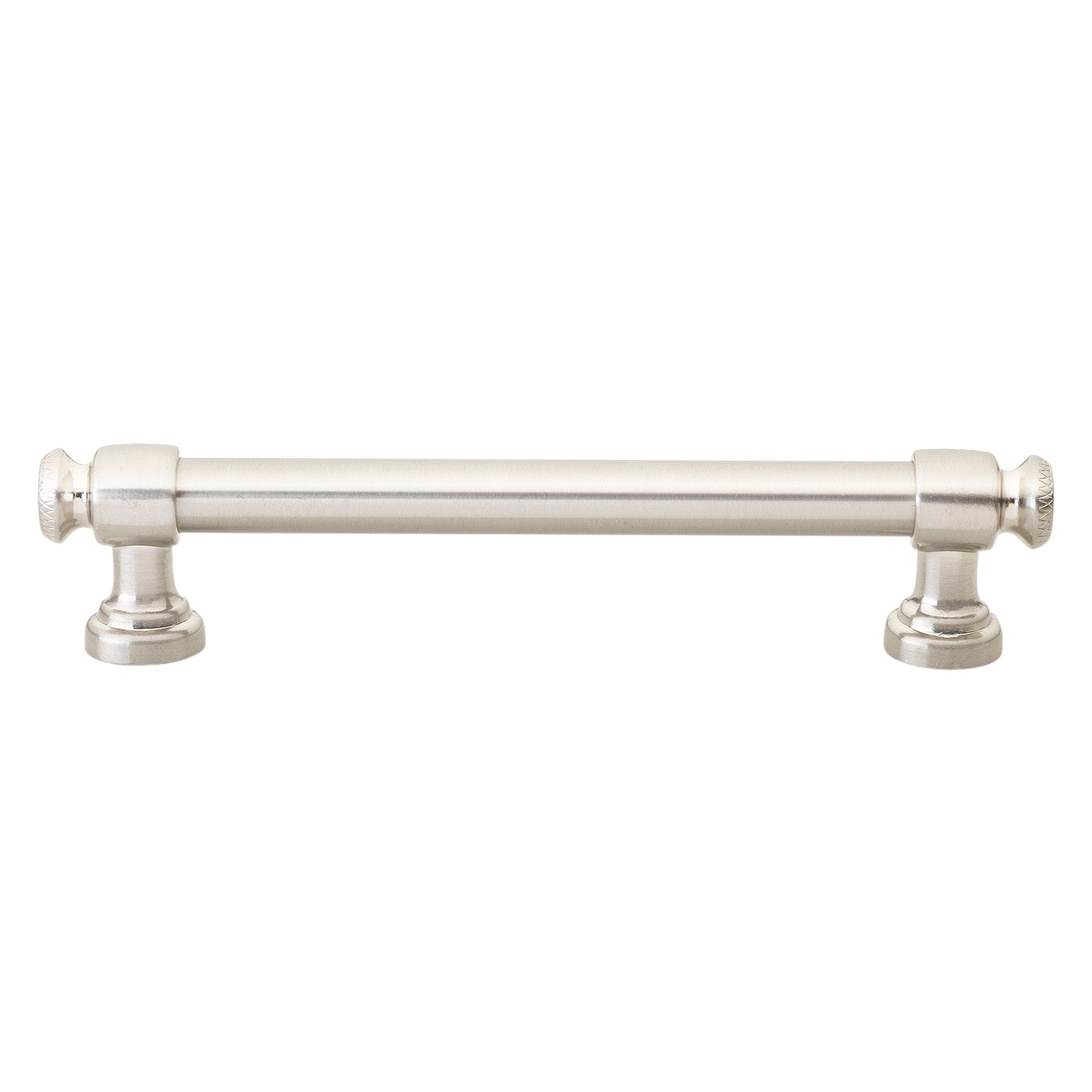 GlideRite Hardware 4361-128-SN-25 5-1/16 in. Center to Center Classic Euro Bar Pull - 25 Pack
