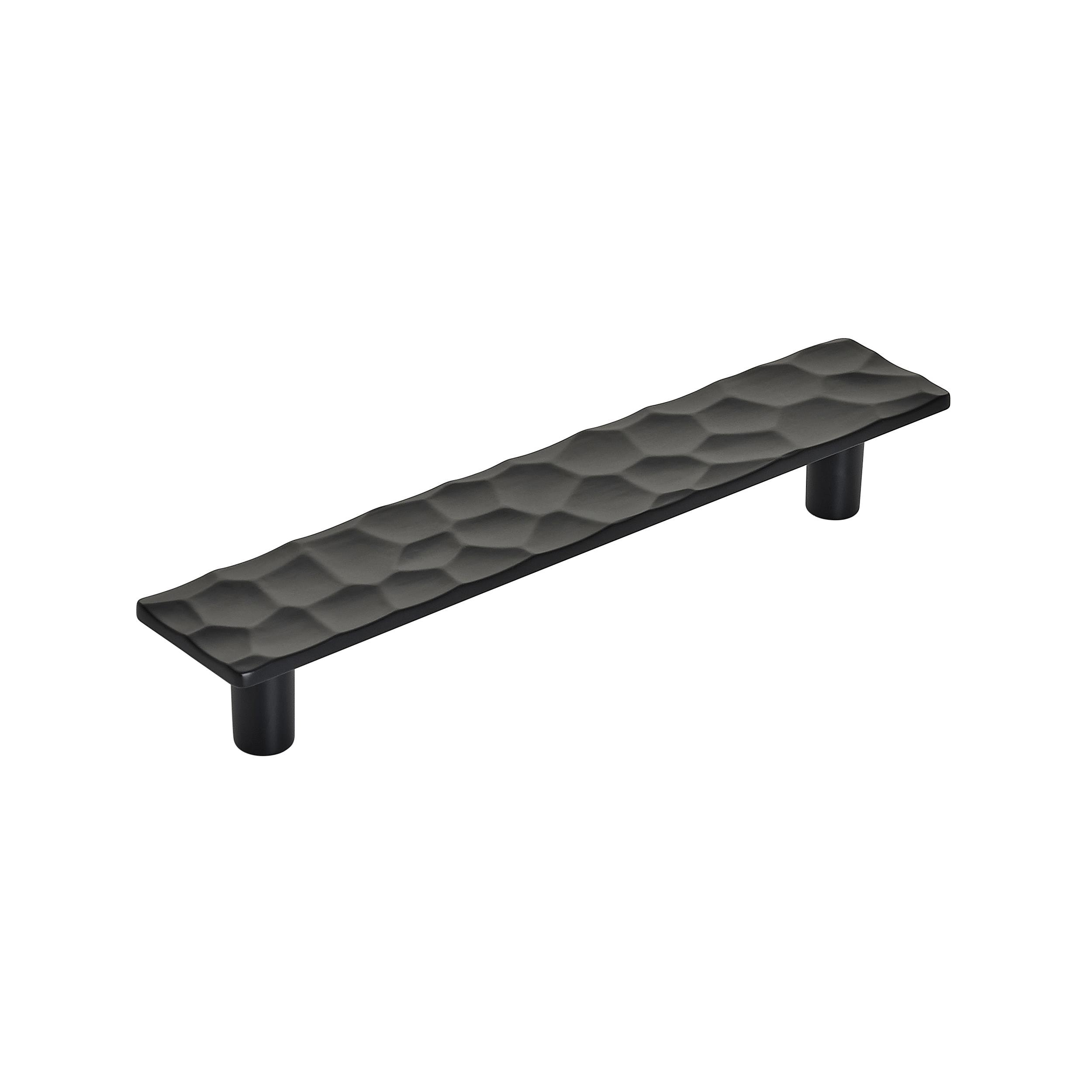 Amerock BP36823MB Kamari 5-1/16-in , 128mm Center to Center Matte Black Rectangular Bar