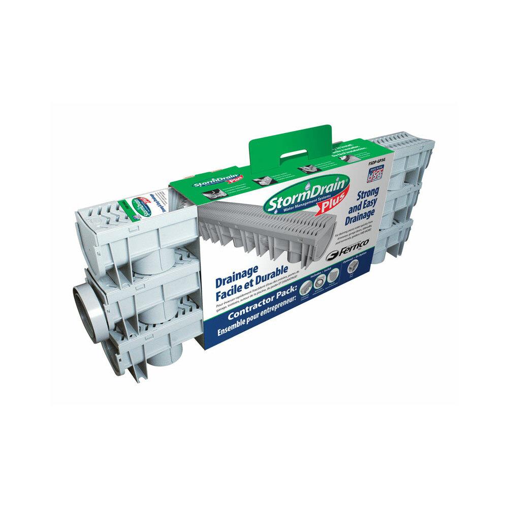Fernco ACHW26597  FSDP-GP3G Storm Drain Plus- Pack of 3