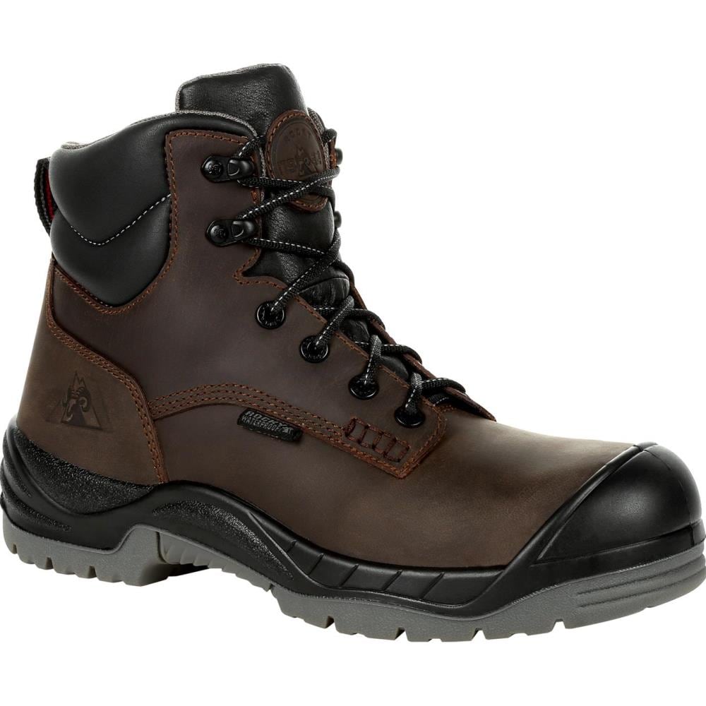 Rocky RKK0316  M  110 Men's Brown Waterproof Boots Size: 11 Medium