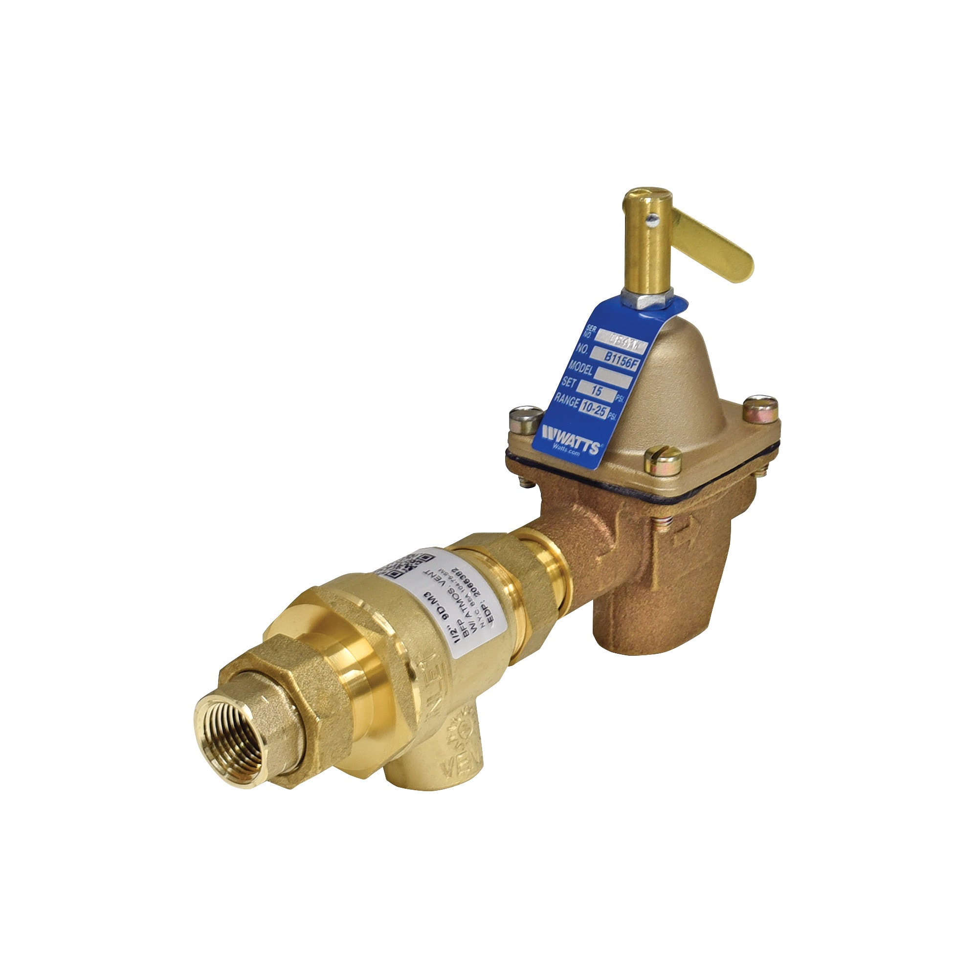 Watts B911T-M3 Backflow-Preventers-Vacuum -Breakers - View #2