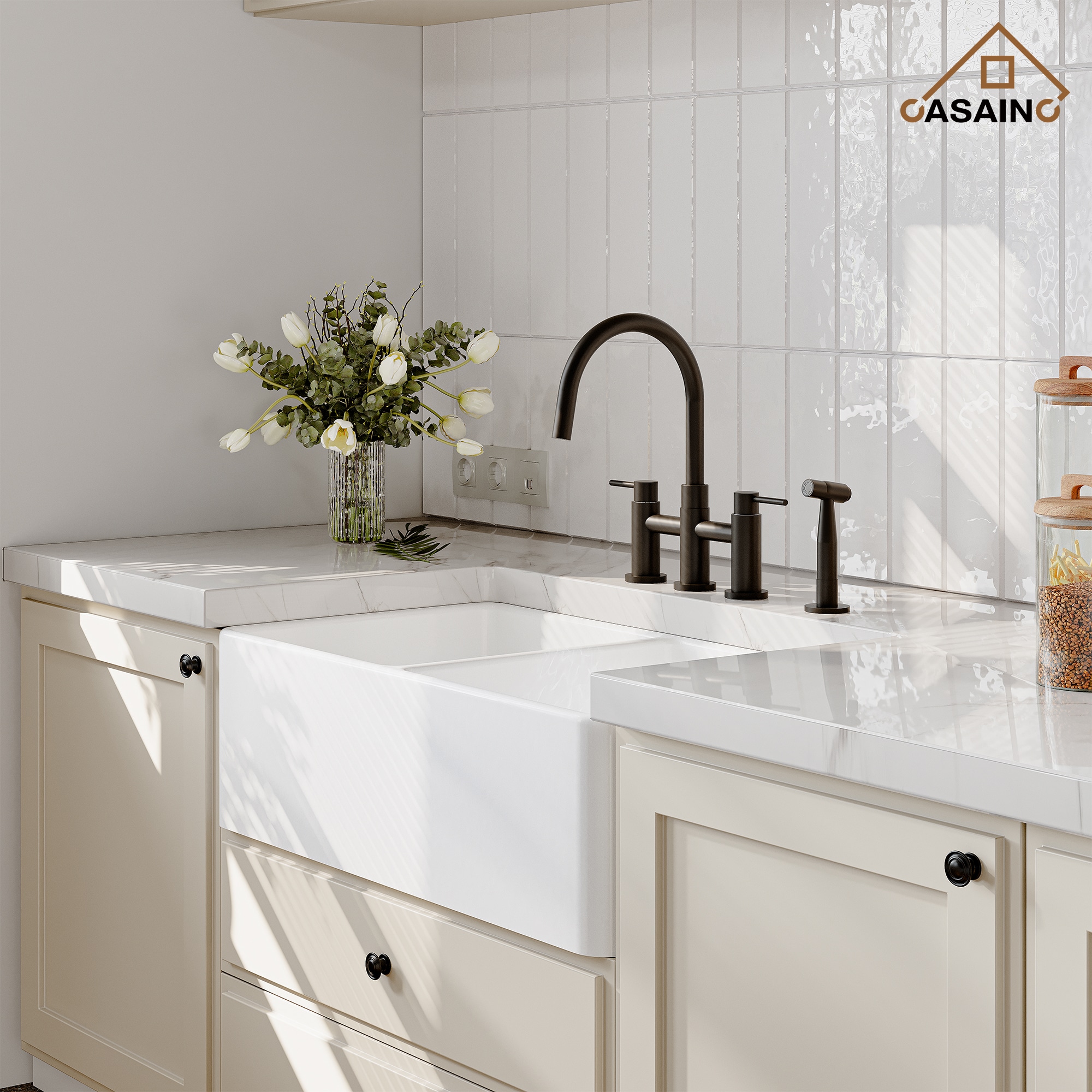 CASAINC CASA02GP14CP Kitchen-Faucets - View #5