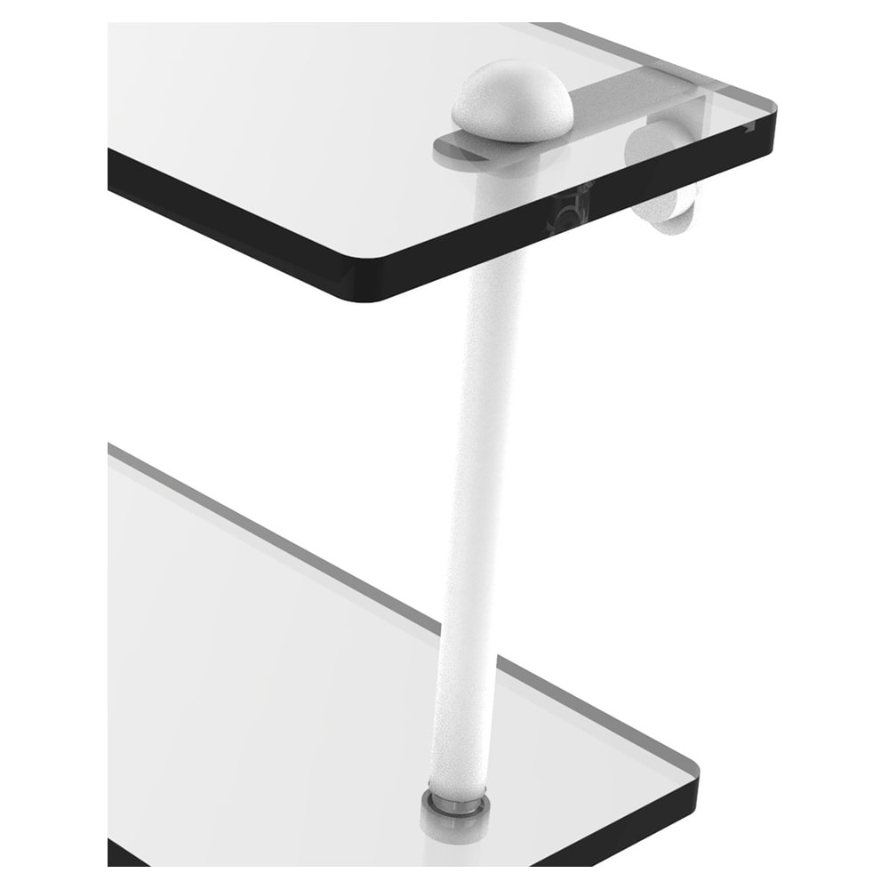 Allied Brass RC-2/22-WHM Bathroom-Shelves - View #2