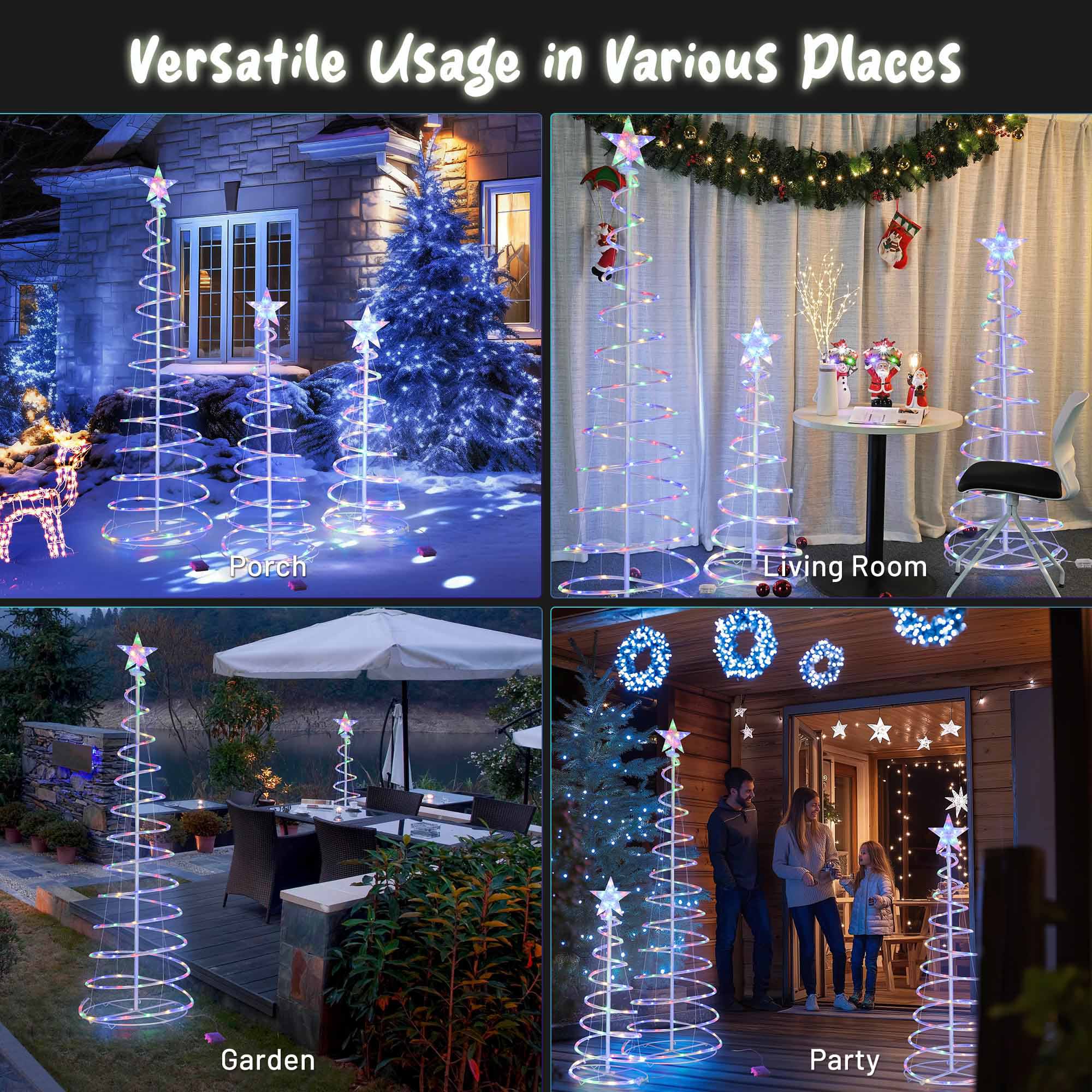 Yescom 11LST003-346-RBX2-LO Outdoor-Christmas-Decor - View #3