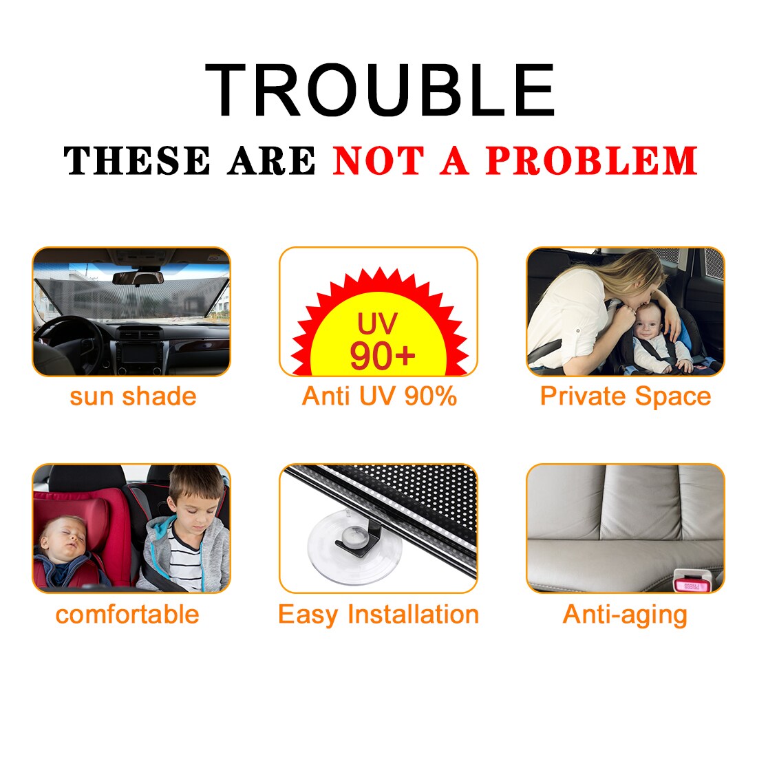 Unique Bargains S26010700UX5244 Windshield-Shades - View #8