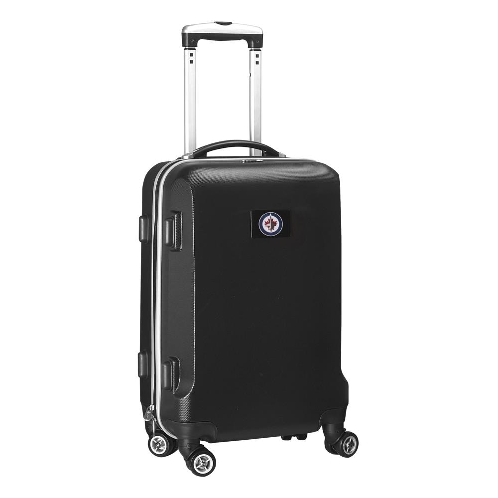 Mojo Licensing NHJEL204_BLACK NHL Winnipeg Jets 24 x 15 x 9 Black Polycarbonate Hardshell Carry-on Bag (1-Bag)