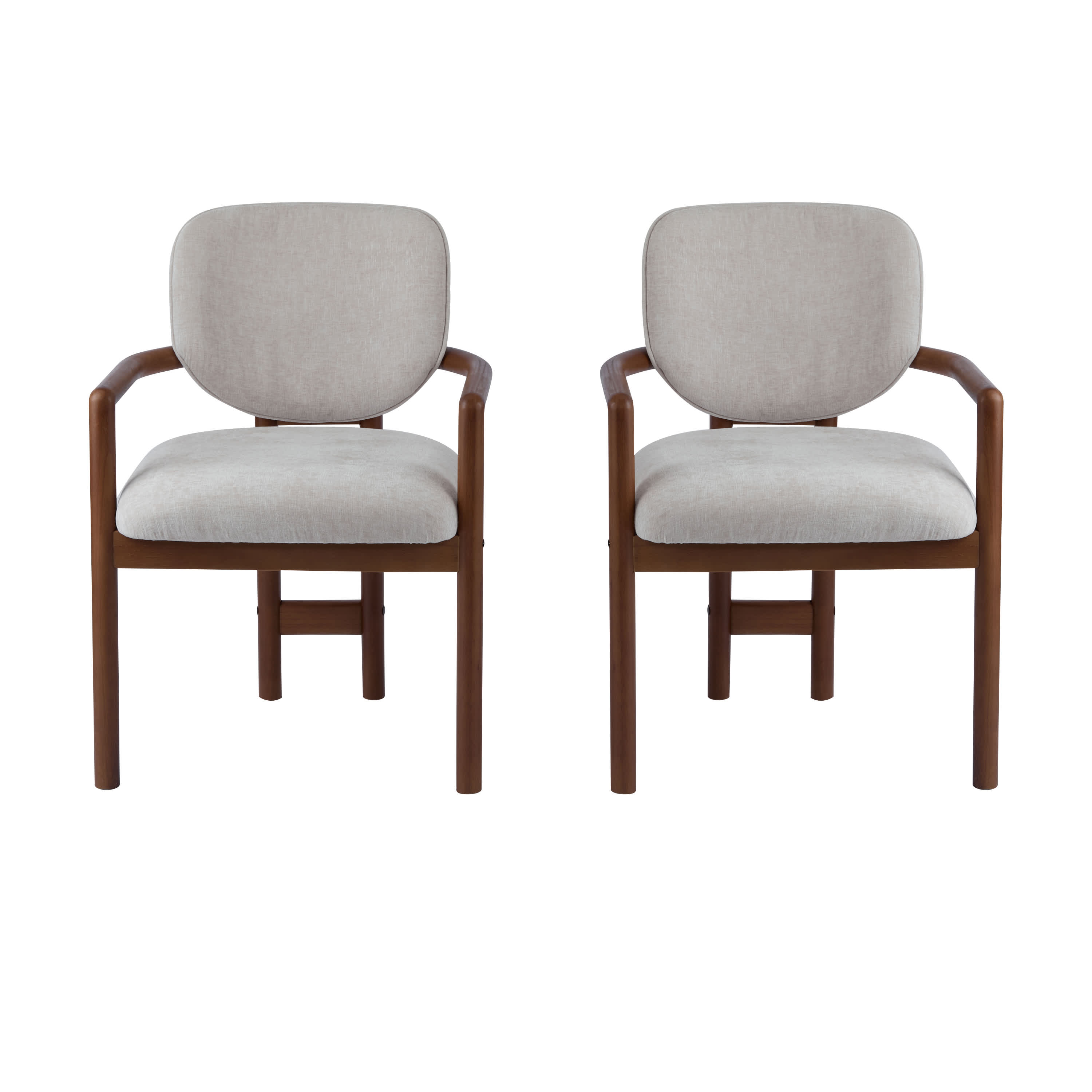 Vynxaria LEXY0146-DJCY-2BEI Dining-Chairs - View #5