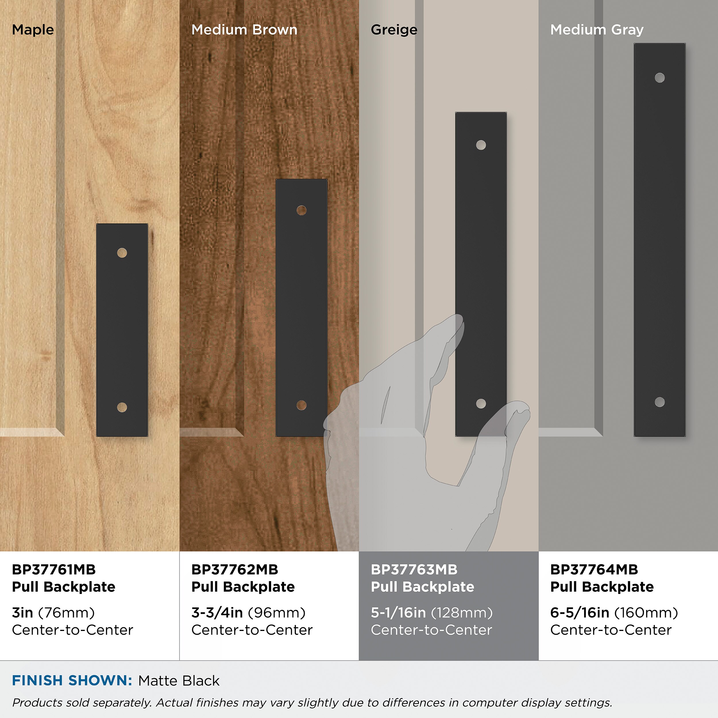 Amerock BP37763MB Drawer-Hardware - View #7