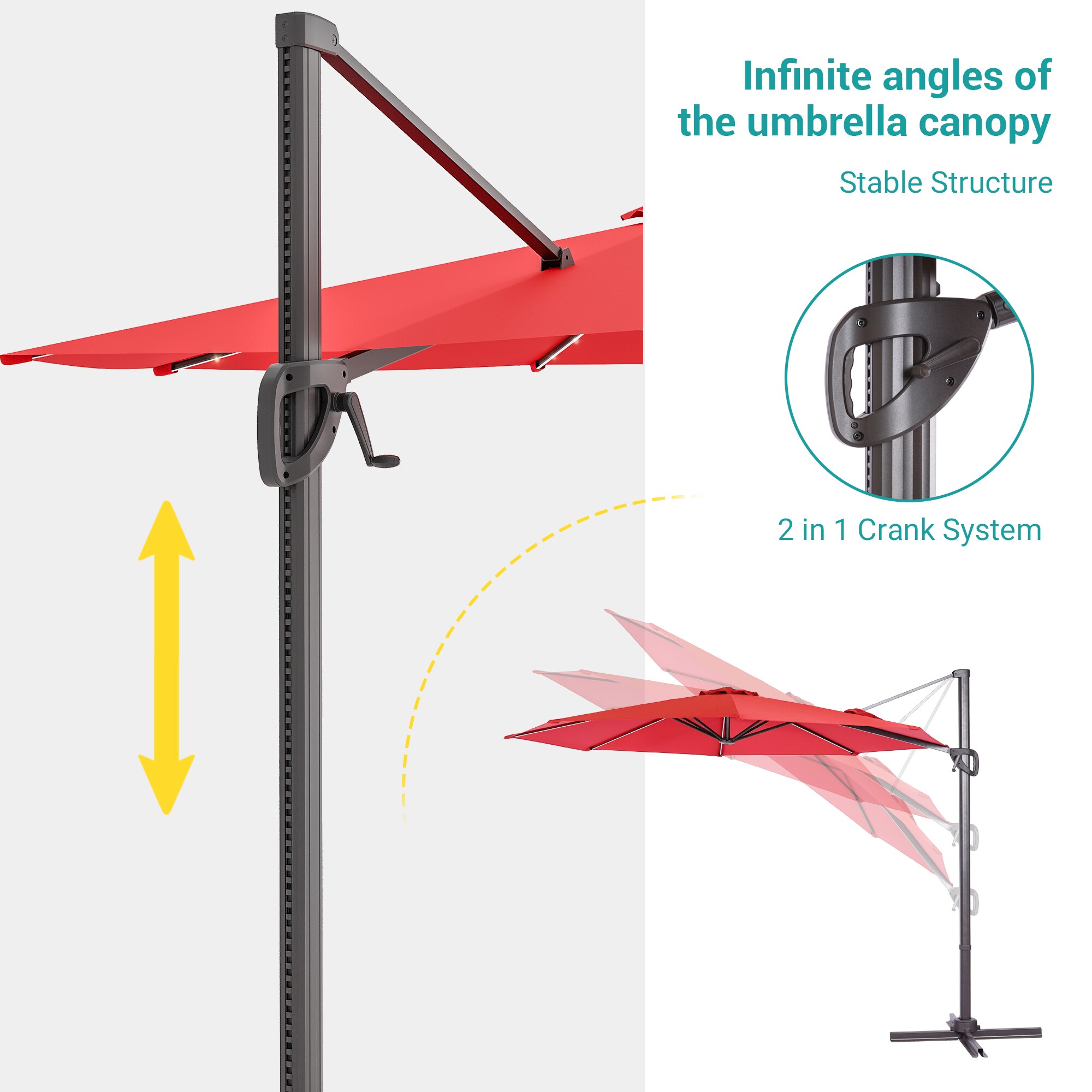 ACEGOSES LW-LED-JC12R Umbrellas-2 - View #6