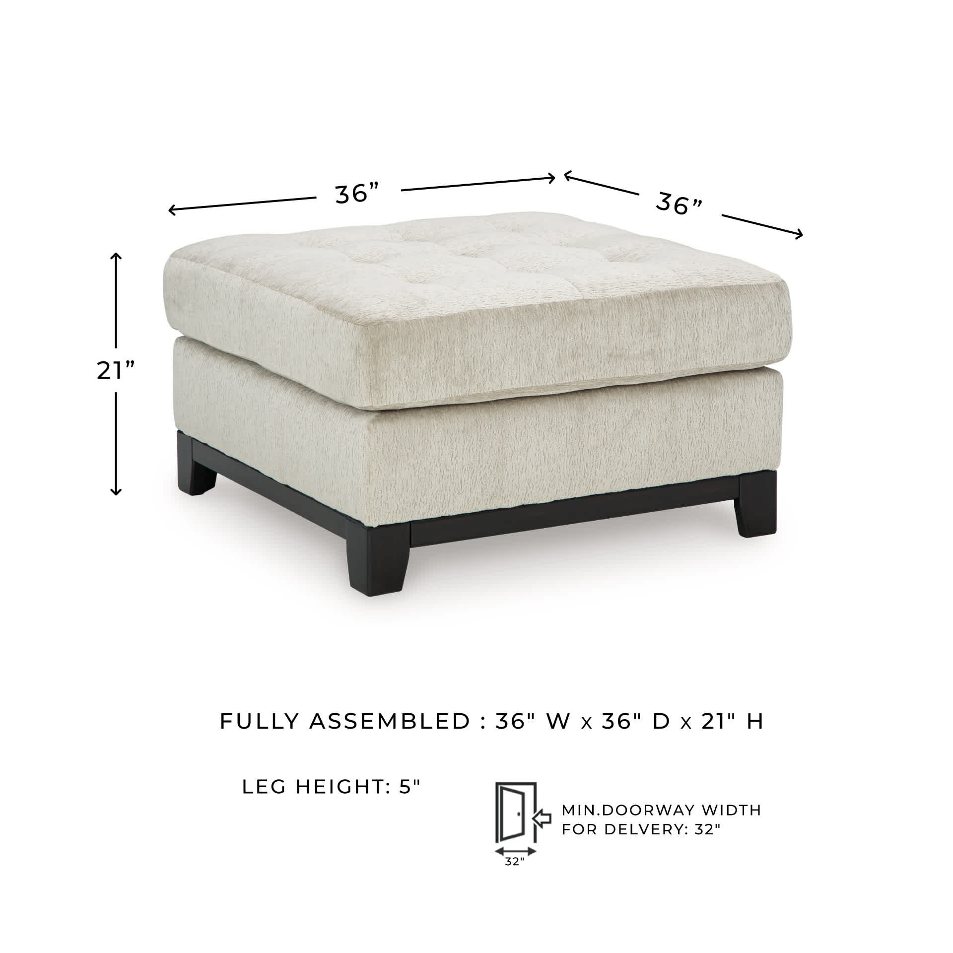 Signature Design by Ashley 3300408 Indoor-Ottomans - View #4