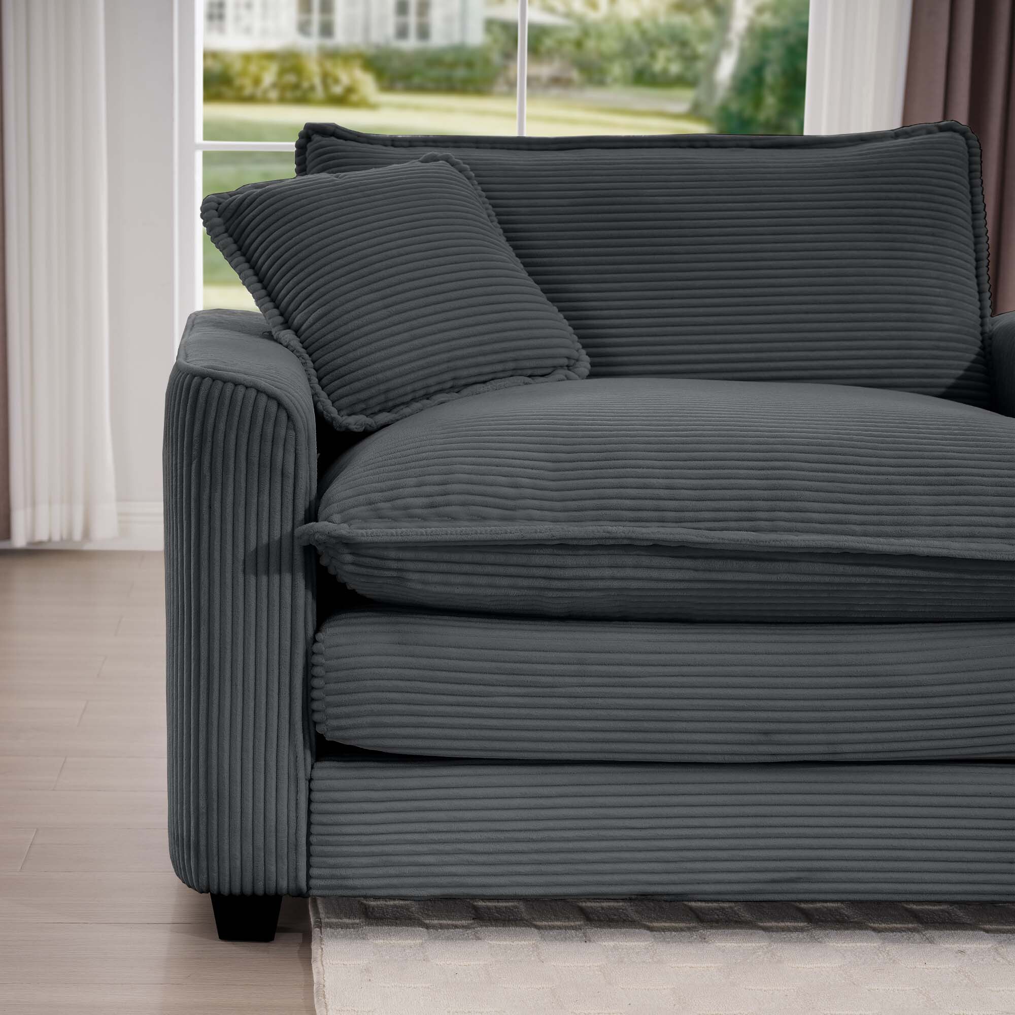 SINOFURN SYA020306GY Sofas-Loveseats - View #13