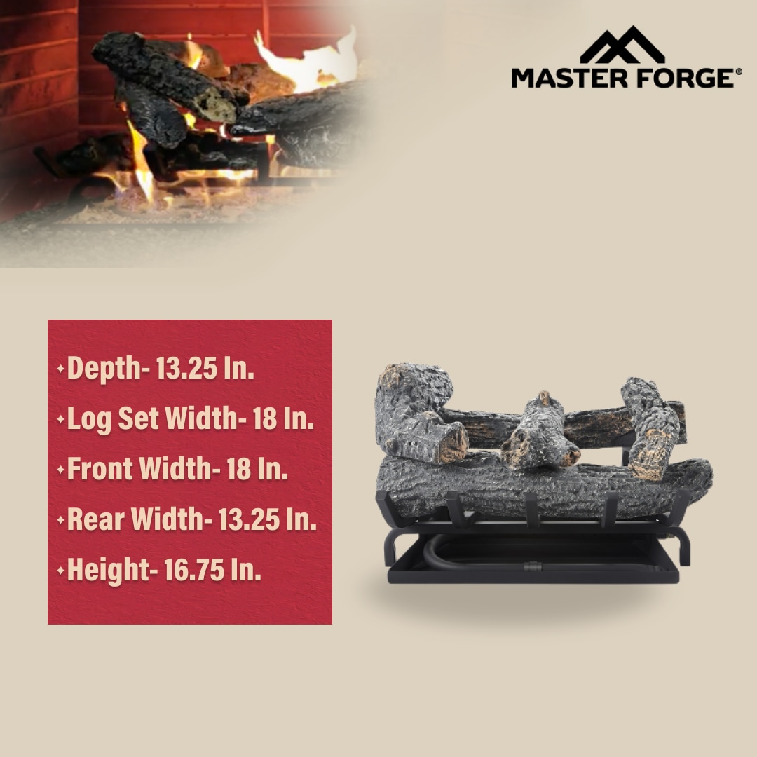 Master Forge VL-EO18DL Gas-Logs - View #4