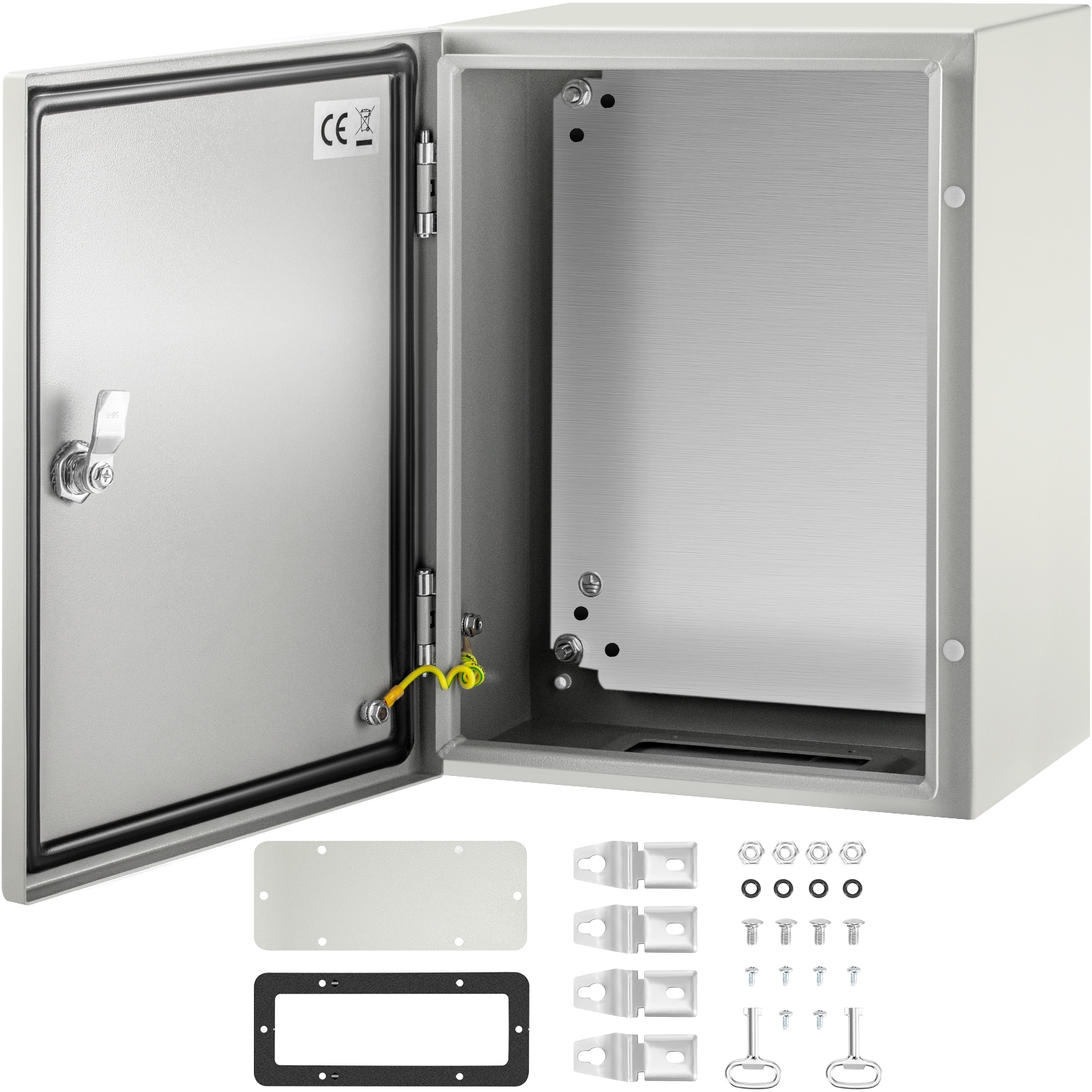 VEVOR 1-Gang Steel Weatherproof New Work Switch/Outlet Electrical Box in  the Electrical Boxes department at