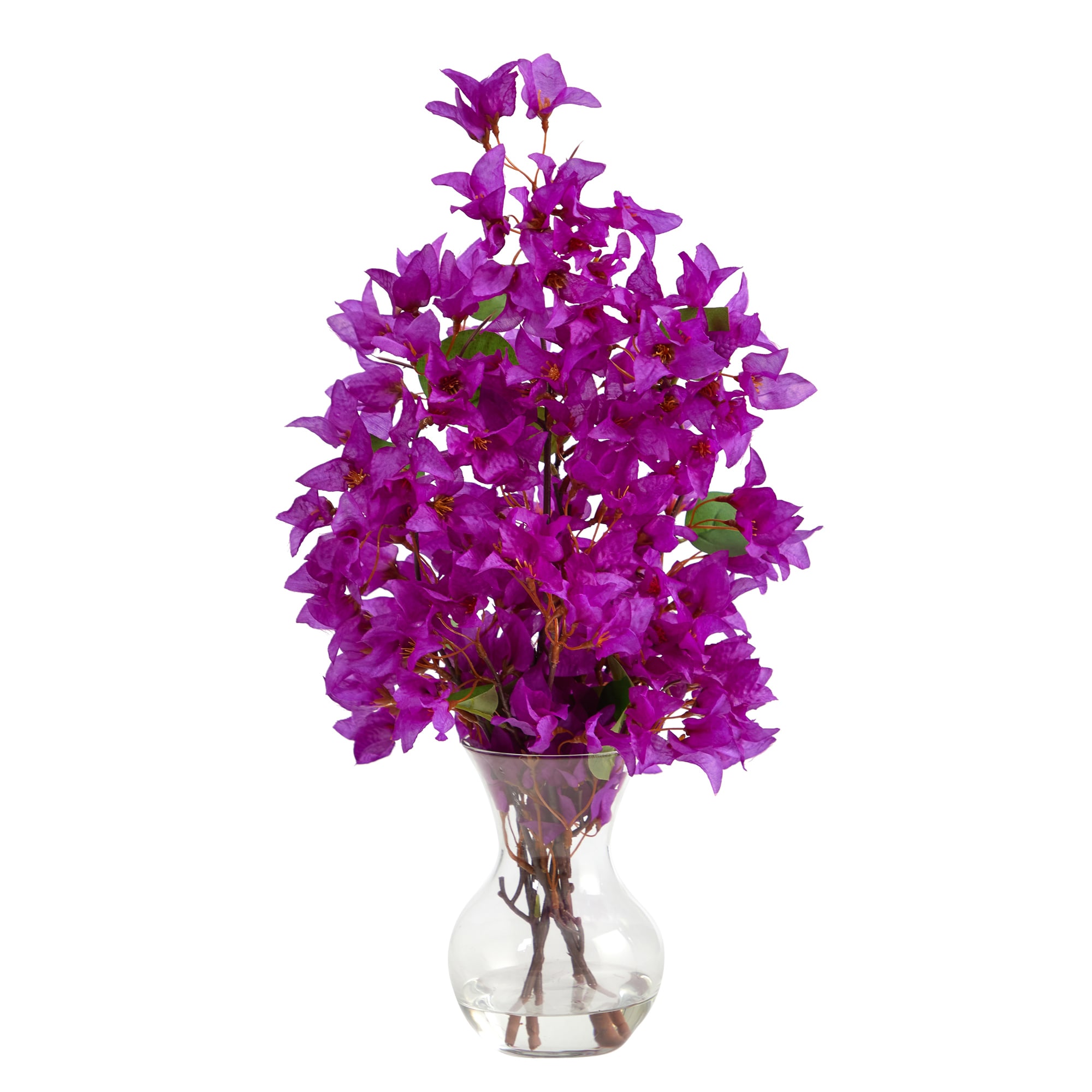 Nearly Natural A1810-PP 22-Inches Purple Indoor Desktop Bougainvillea Artificial flower