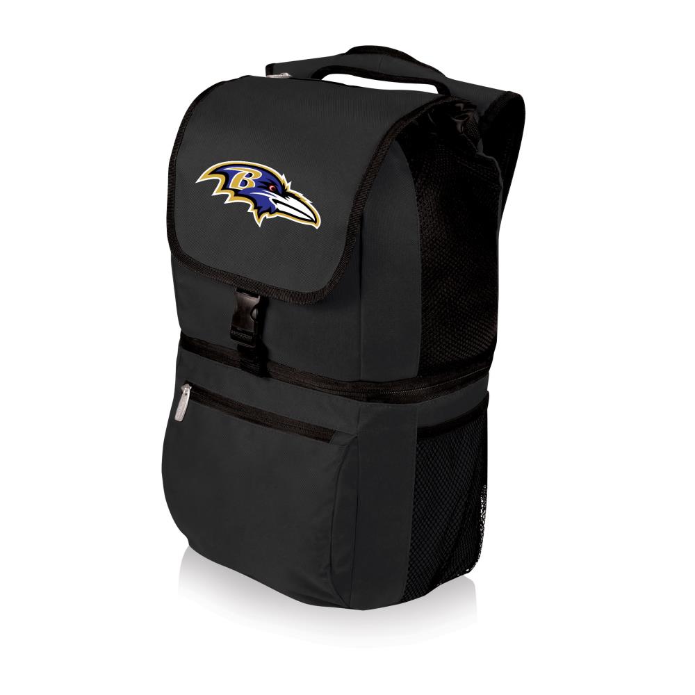 Logo Brands NFL 32-Can Backpack Cooler- Baltimore Ravens