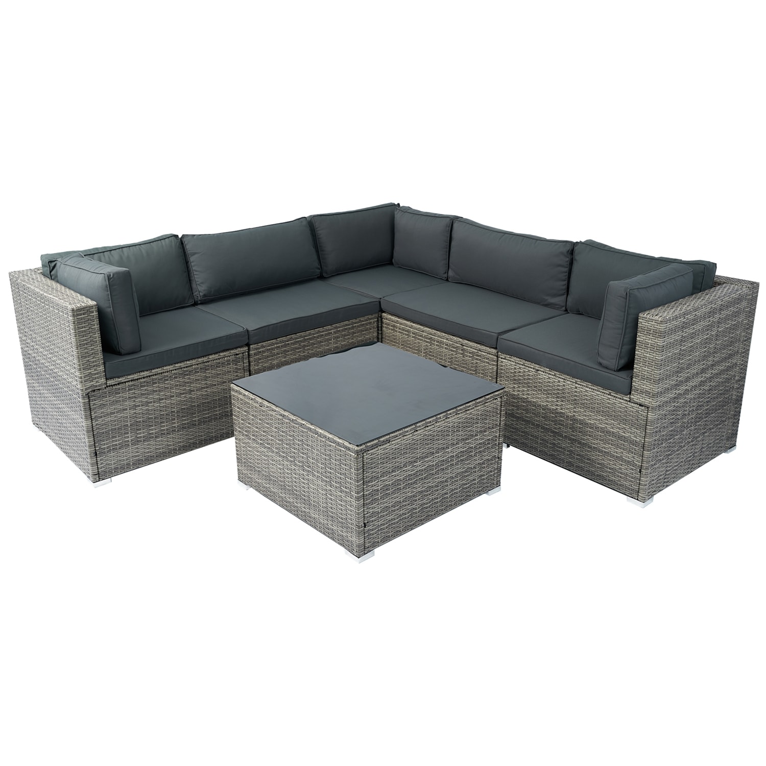 SINOFURN SYA710024GY Patio-Sofas-Daybeds - View #11
