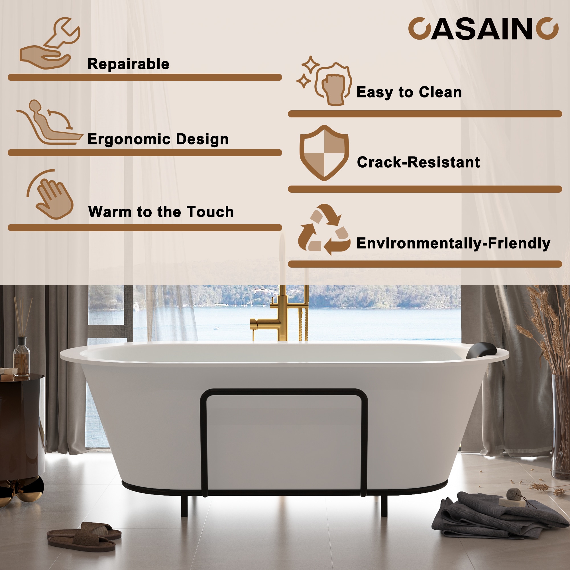 CASAINC CA-31-1700MW bathtubs - View #7
