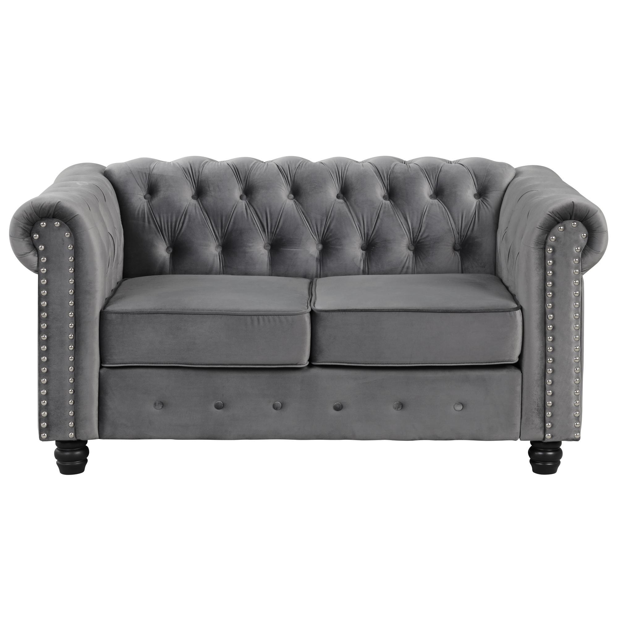 FARATI 8705-GREY-2 Sofas-Loveseats - View #2