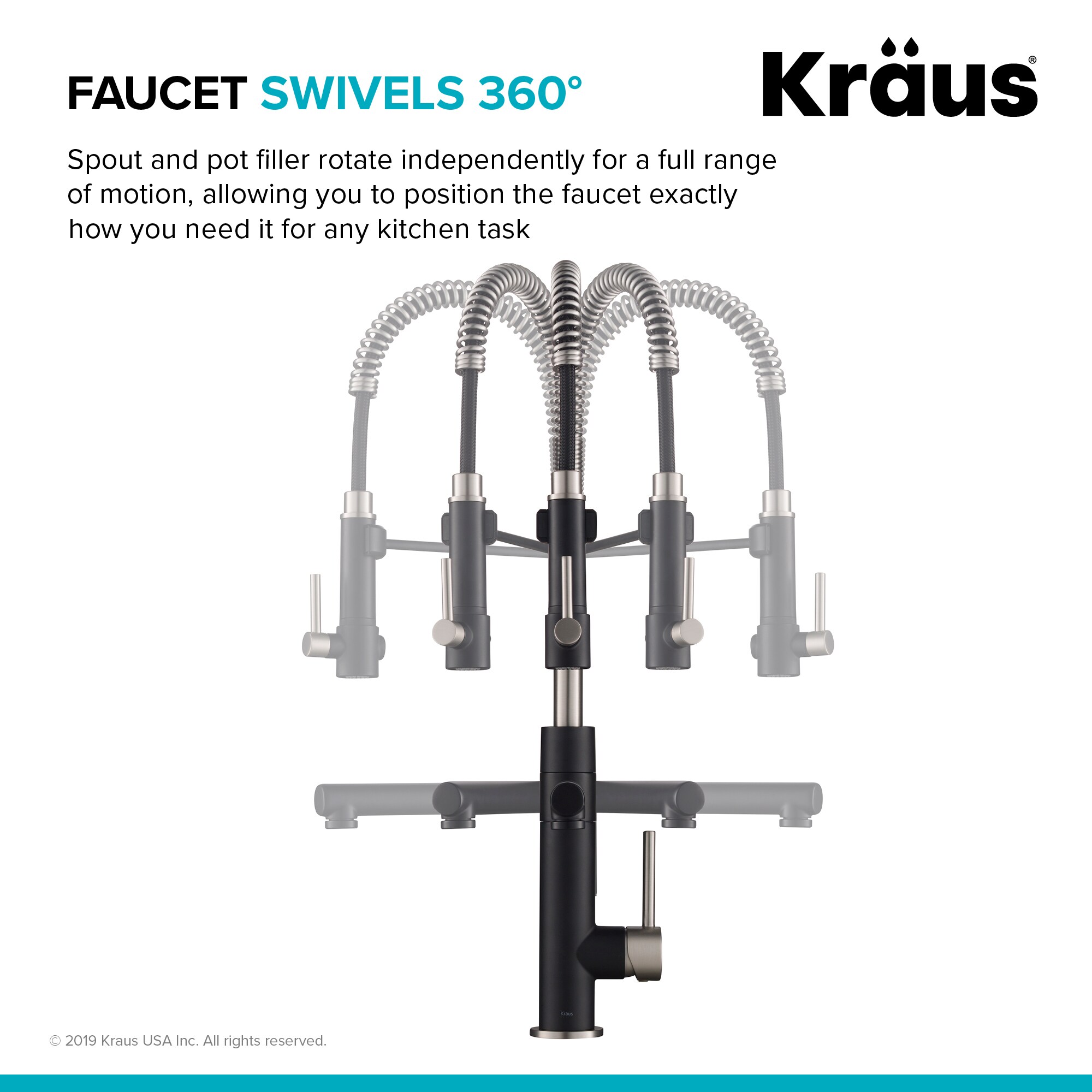 Kraus KPF-1603SFSMB Kitchen-Faucets - View #12