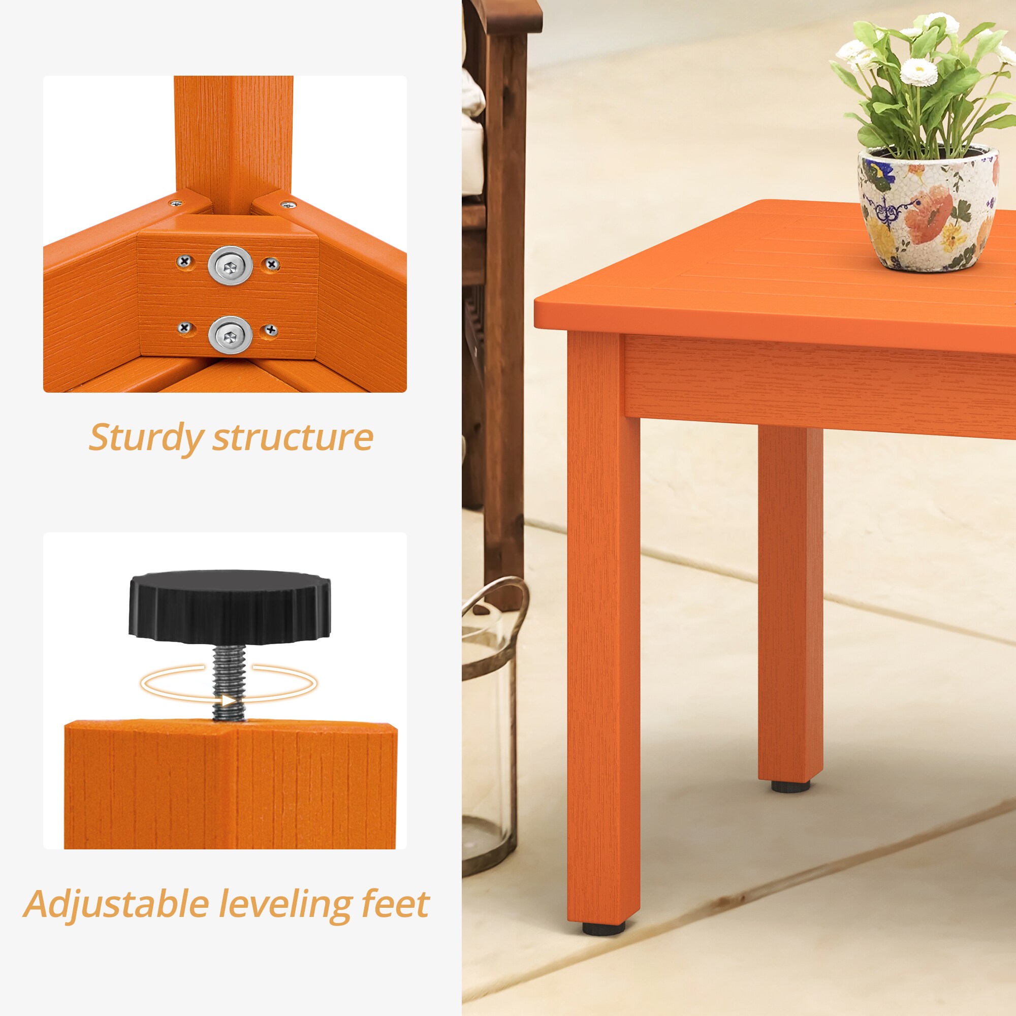 Hosworth 745573745728 Patio-Tables - View #5