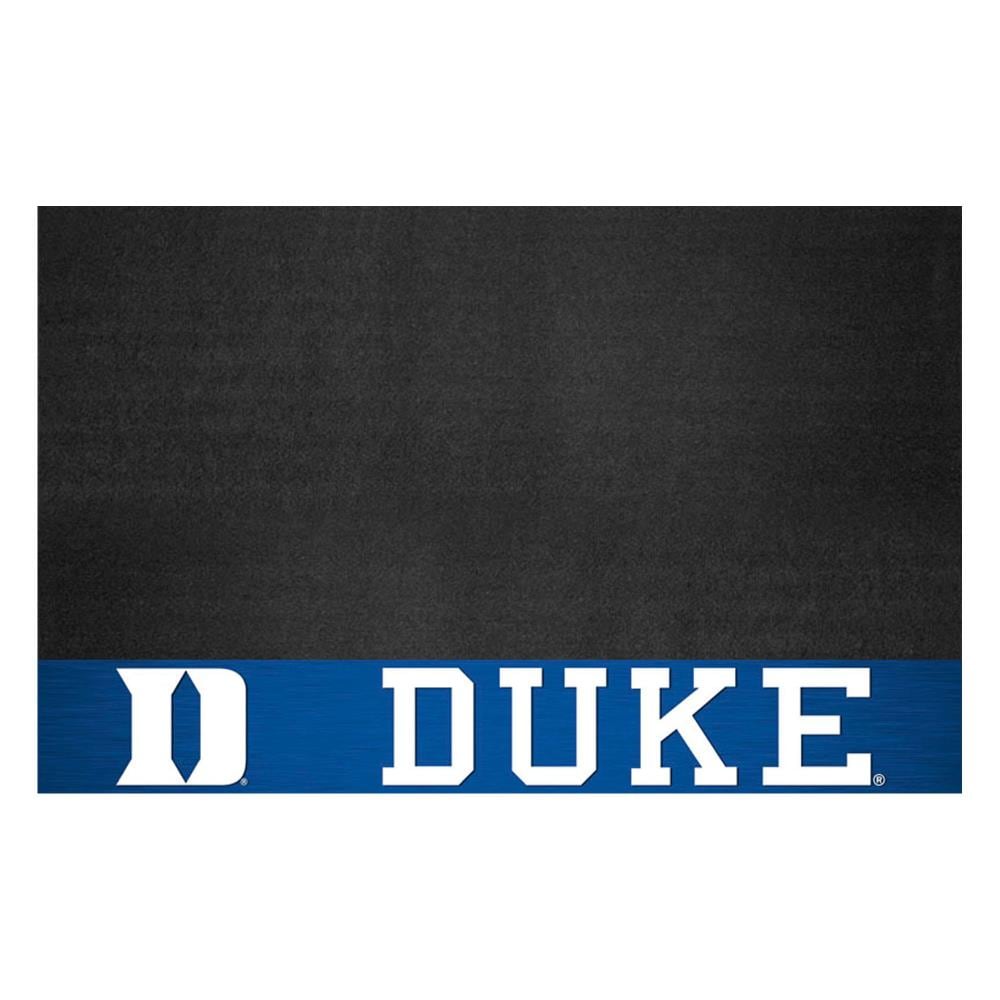 FANMATS 18312 Duke Blue Devils NCAA Grill Mat Black Vinyl Rectangular Grill Mat