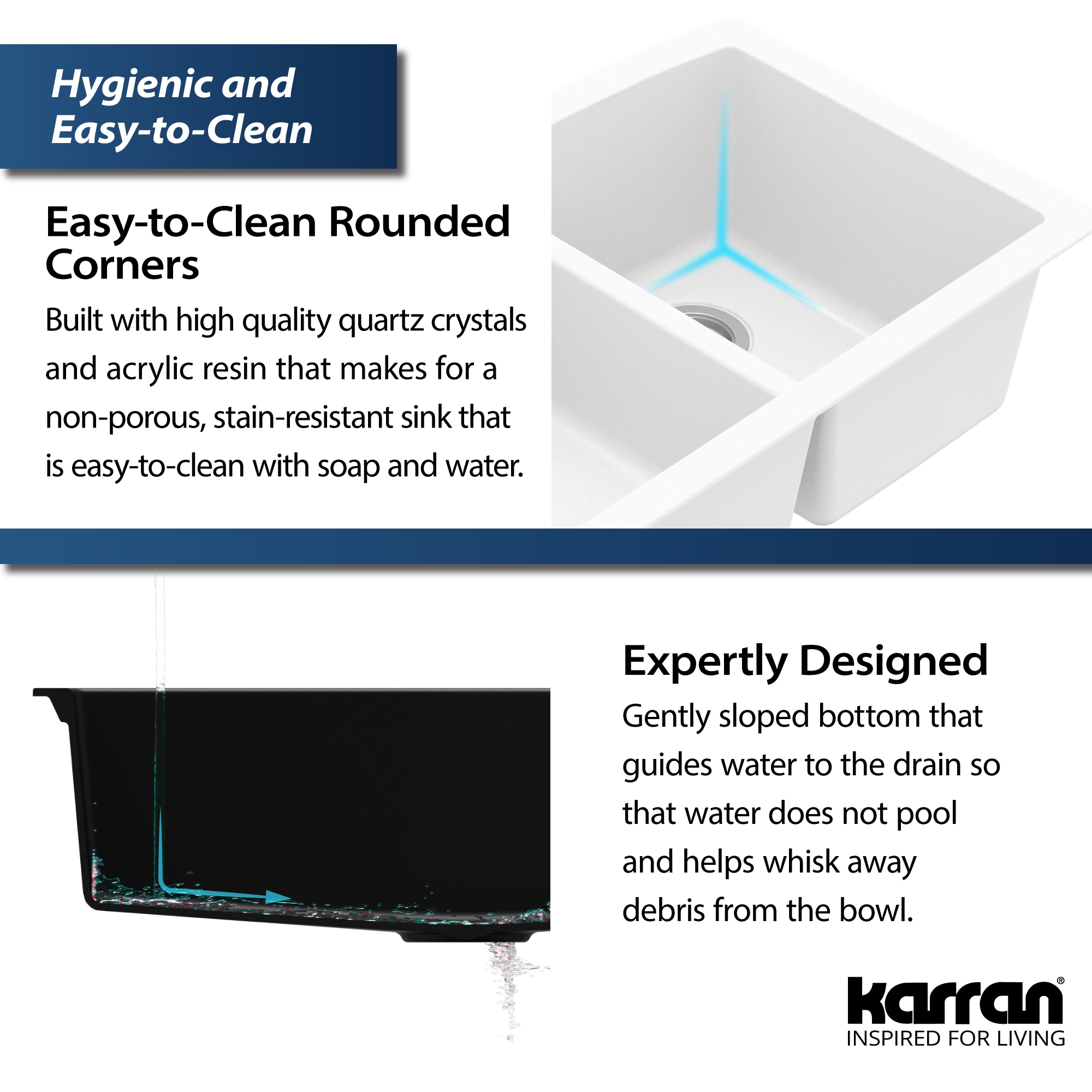 Karran QU-711-WH Kitchen-Sinks - View #8