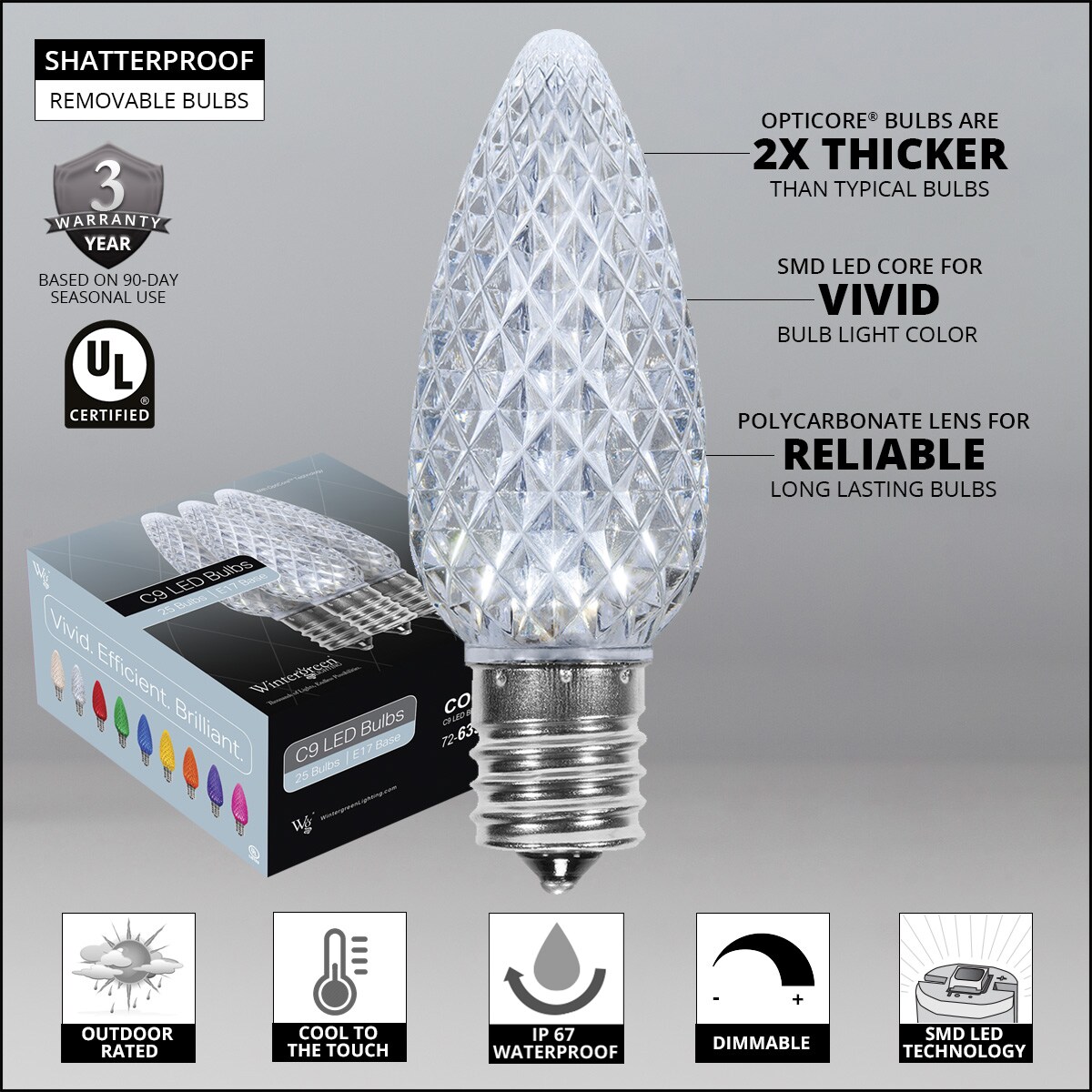 Wintergreen Lighting 72640 String-Light-Bulbs-Fuses - View #2