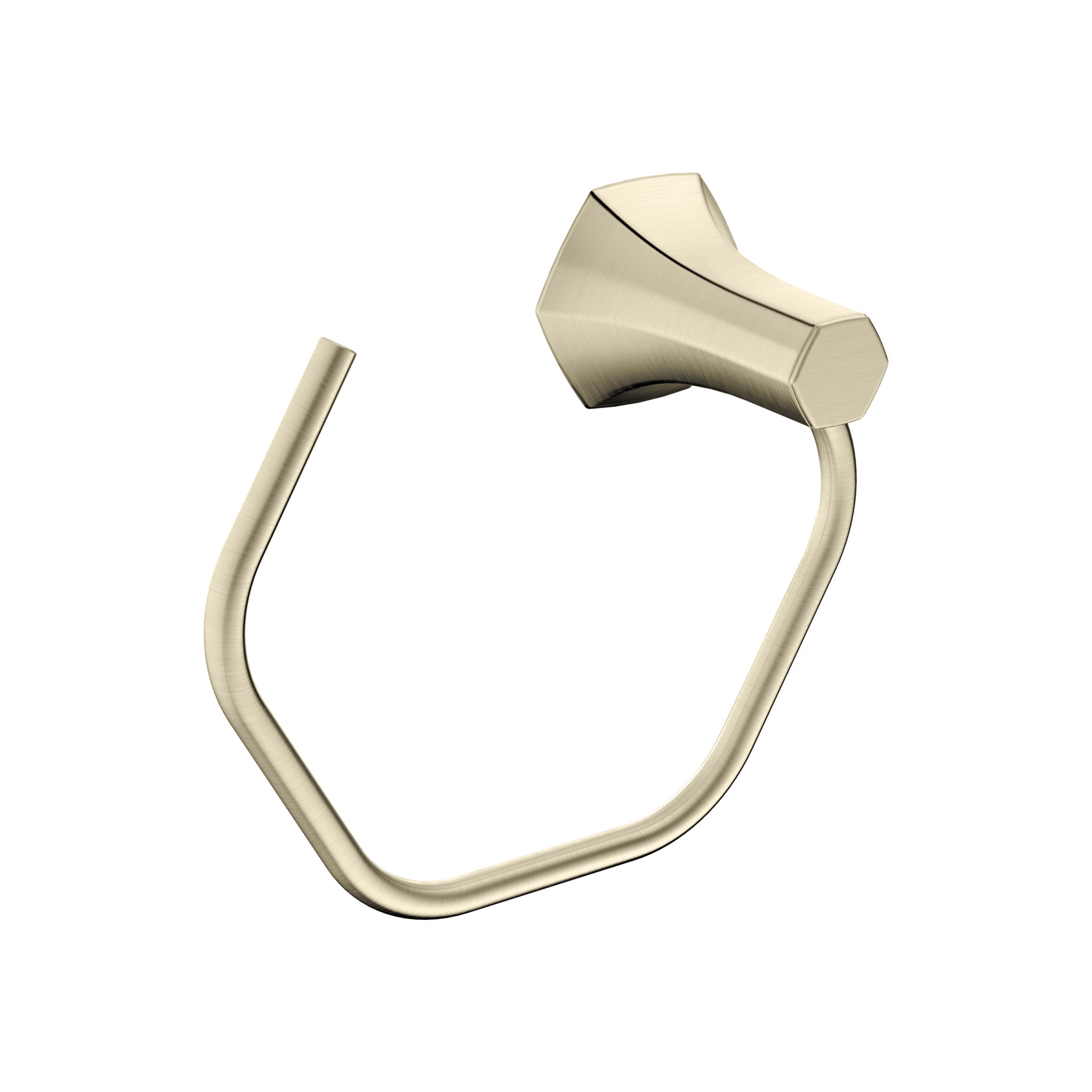 Hansgrohe 04836820 Brushed Nickel Wall mount Single Towel Ring