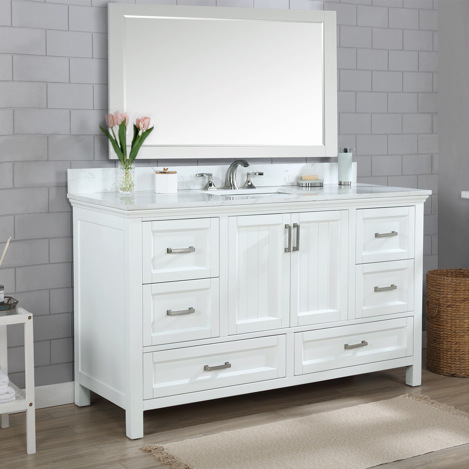 Altair 538060S-WH-AW Bath-Vanity-Combo - View #6