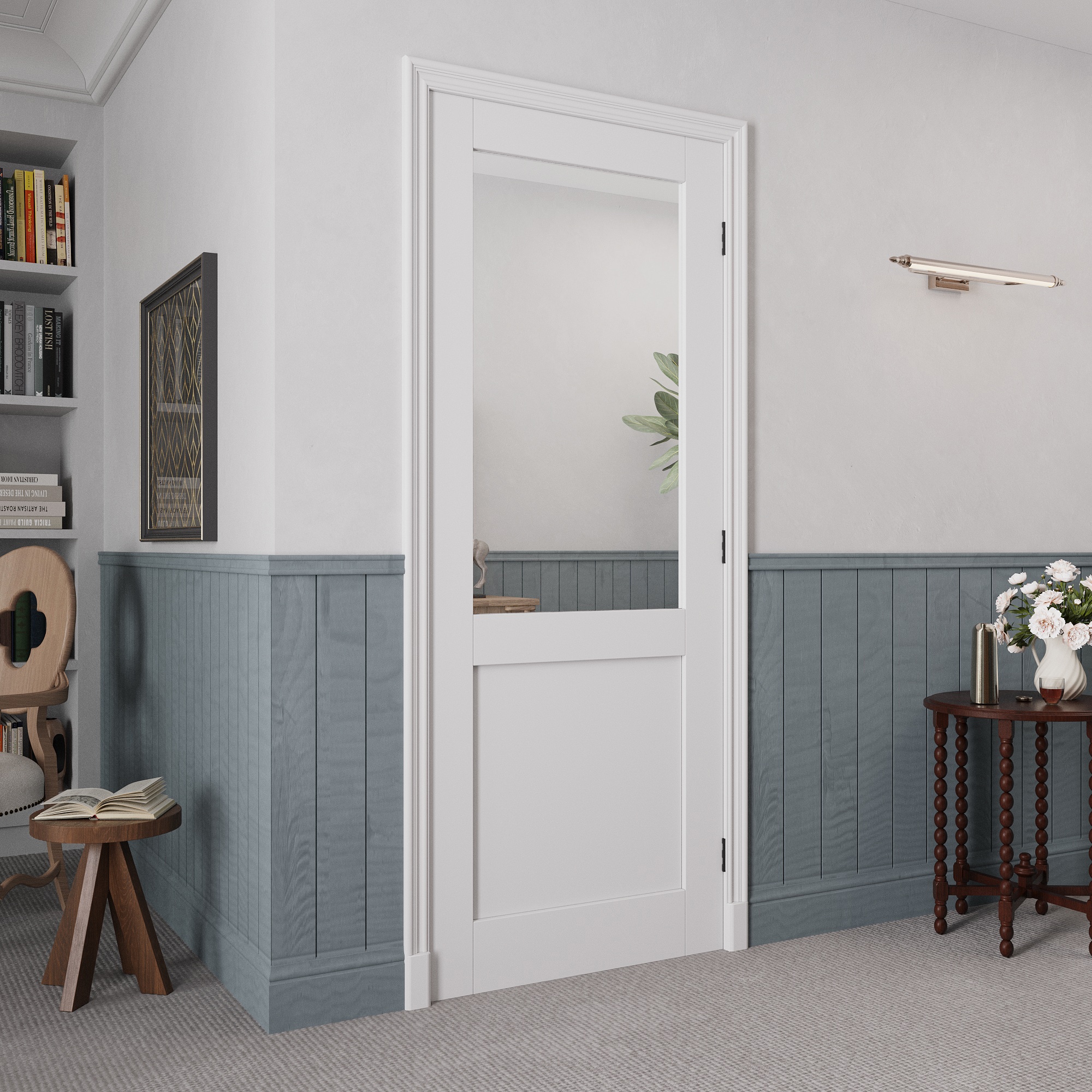 JUJUBON IN-PREPR-HGMR-30L Pre-Hung-Doors - View #2