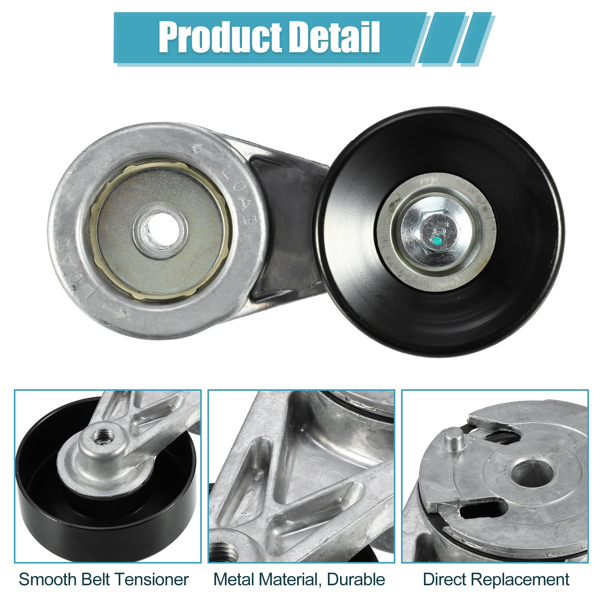 New Serpentine Drive Belt Tensioner Idler Friction Wheel For Mini Cooper APV3628 - View #5