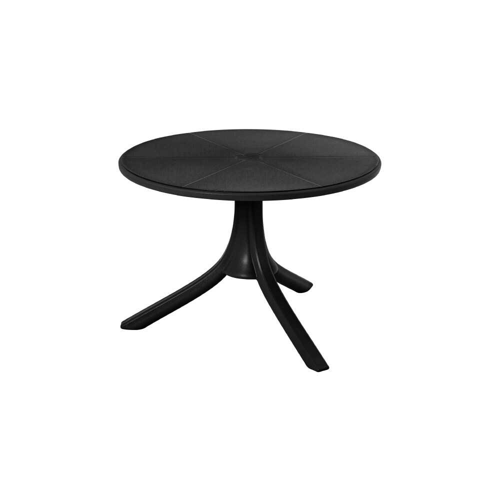 Lagoon Seattle Round Outdoor Bistro Table 23.6-in W x 23.6-in L in the ...