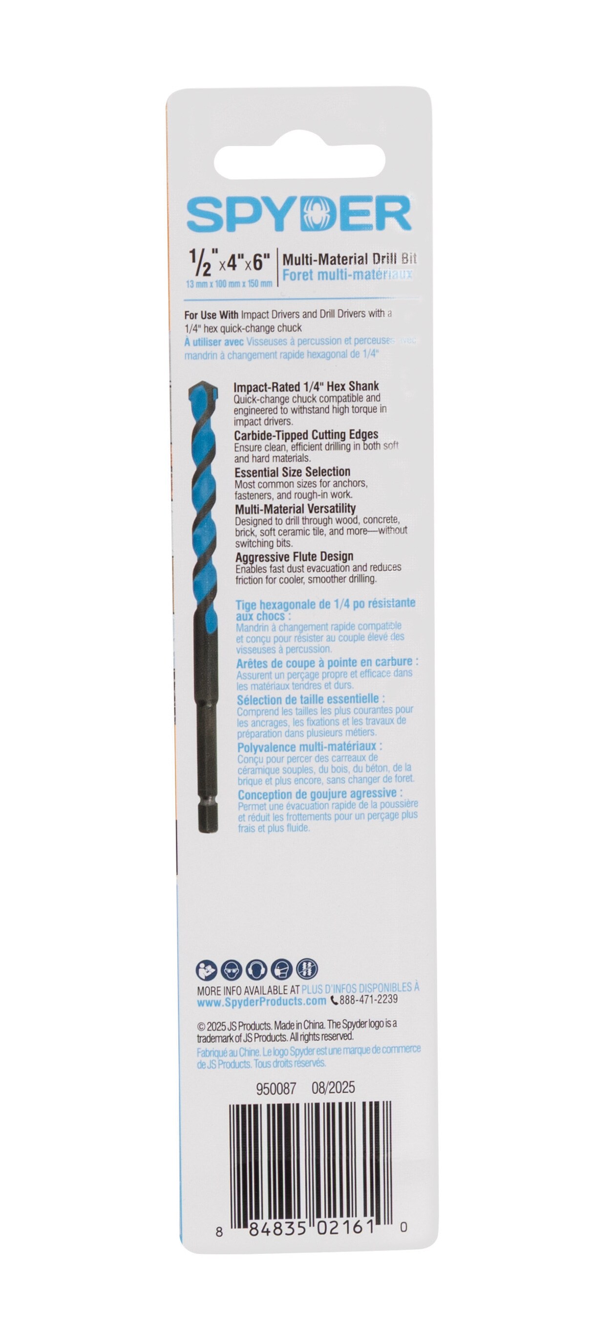 Spyder 950087 Cement-Masonry-Drill-Bits - View #8