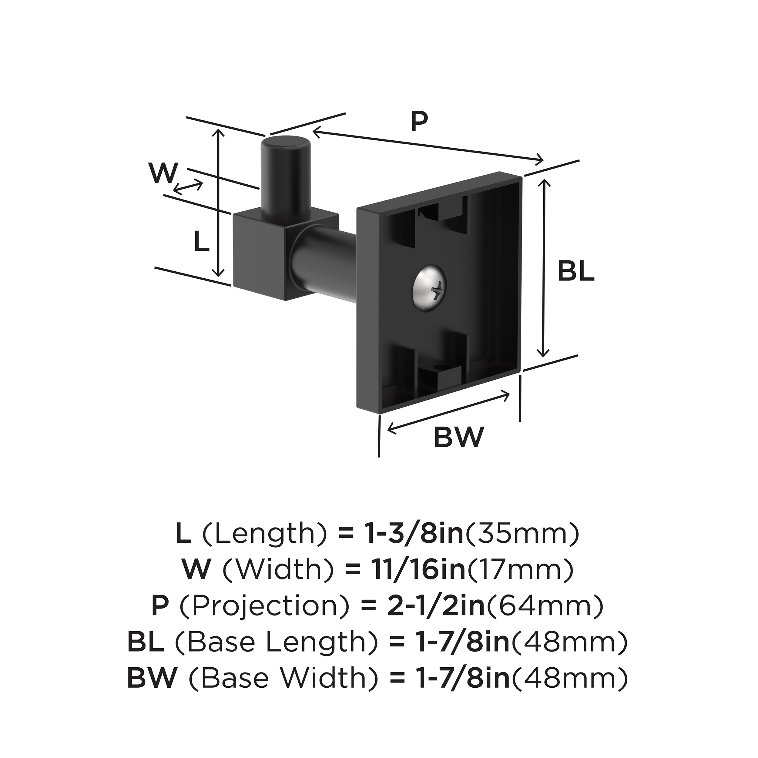 Amerock BH36070MB Robe-Hooks - View #6