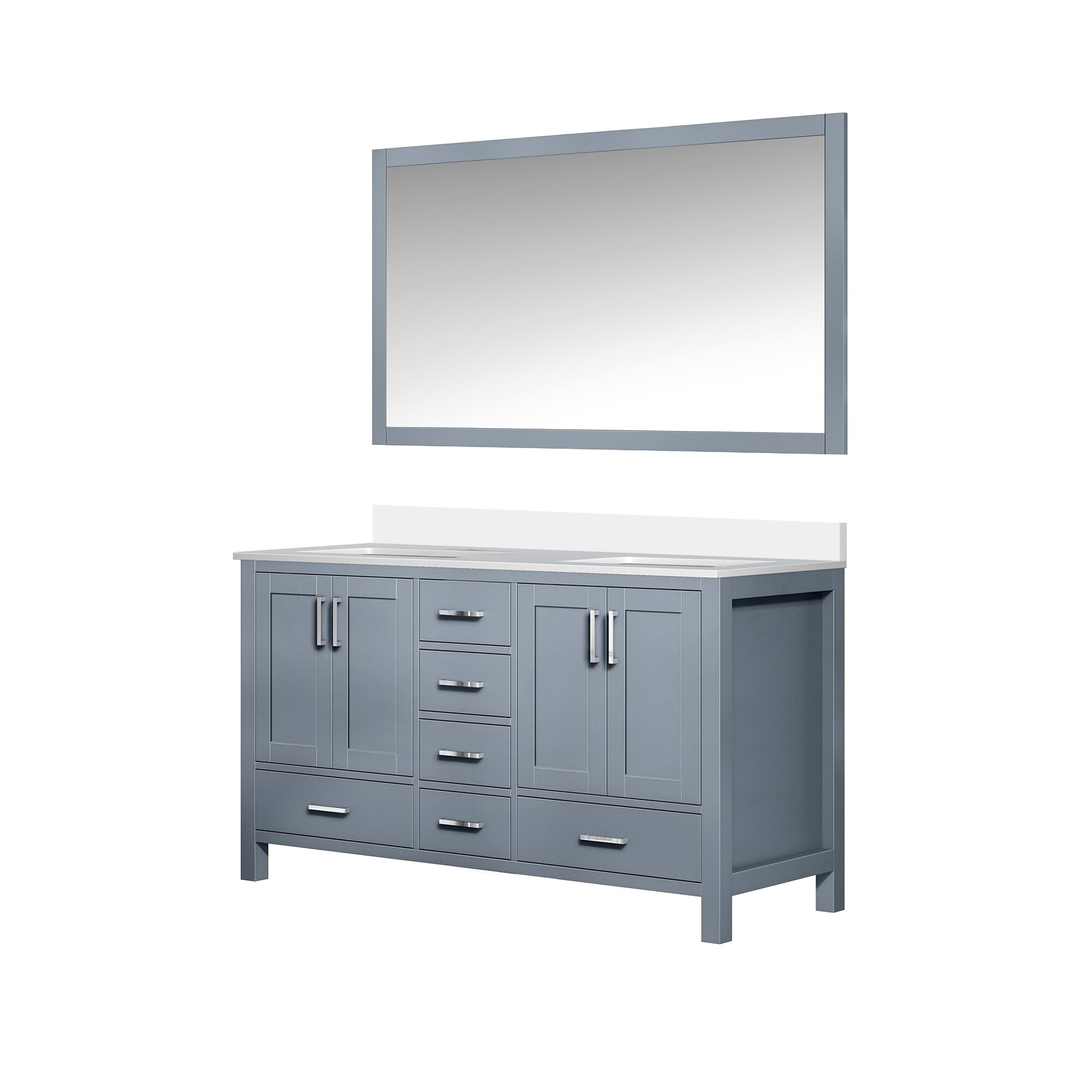 Lexora LJ342260DBWQM58 Bath-Vanity-Combo - View #2