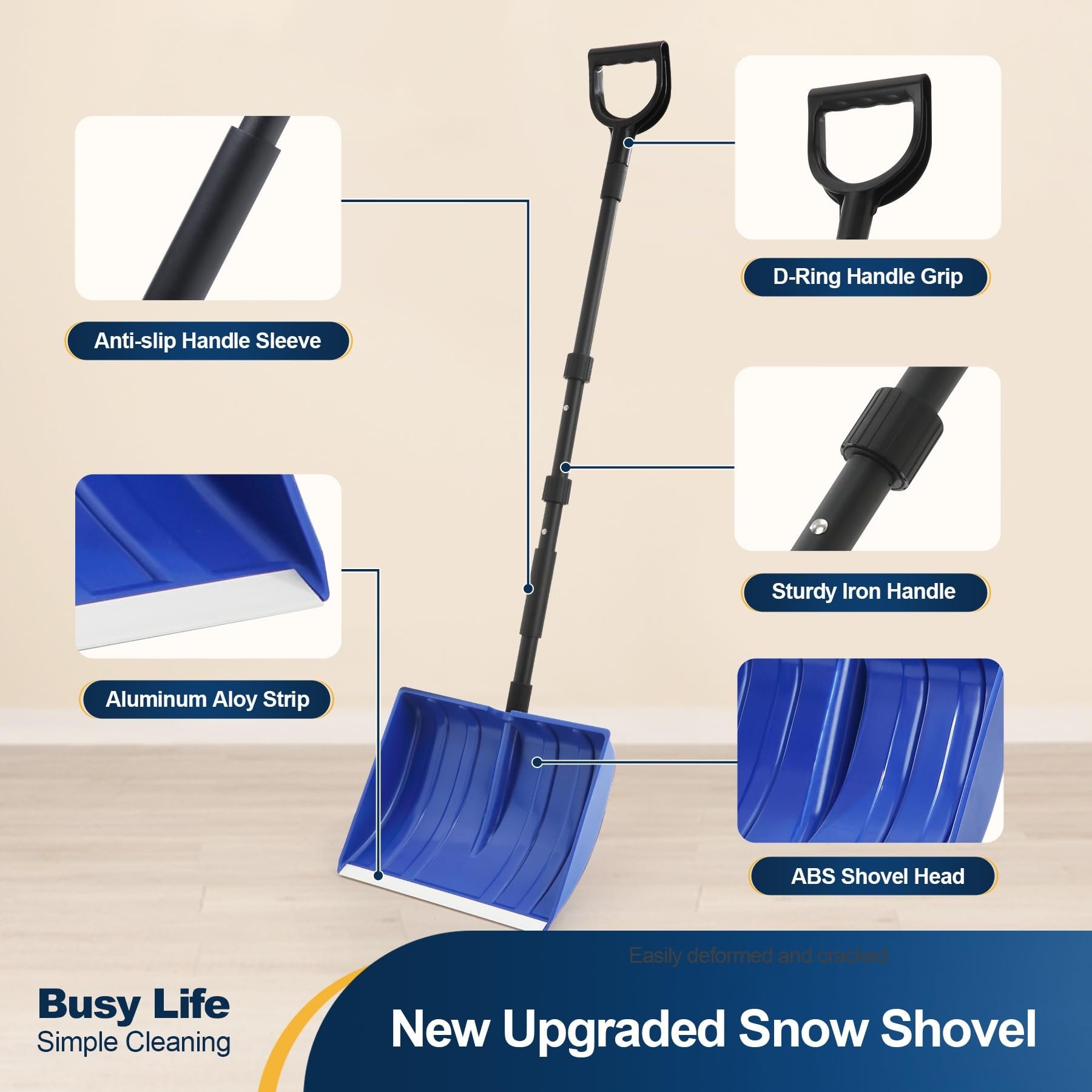 Adrinfly L05AD08028 Snow-Shovels - View #3