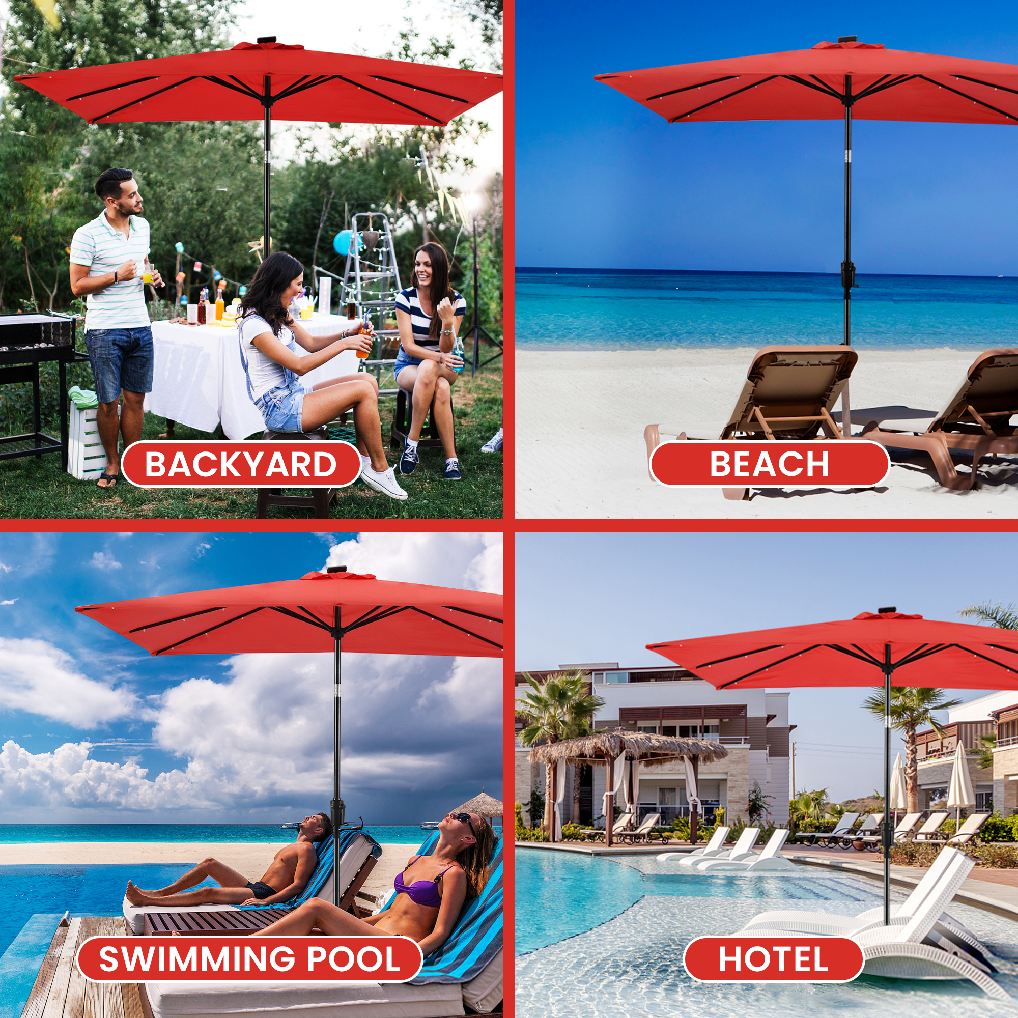 Sun-Ray 8L1025RR Umbrellas-2 - View #6