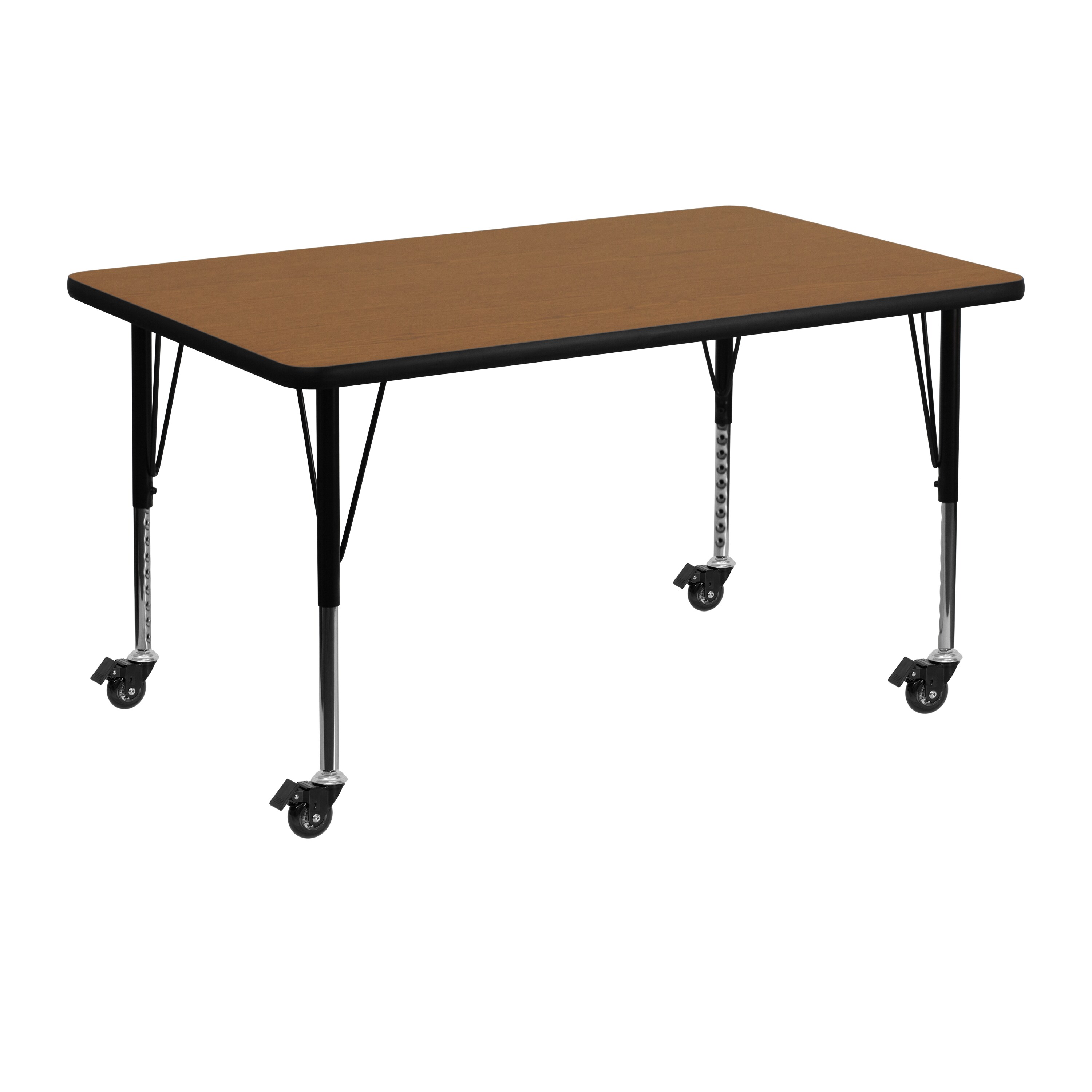 Flash Furniture 847254080323 Oak Rectangular Kid's Play Table