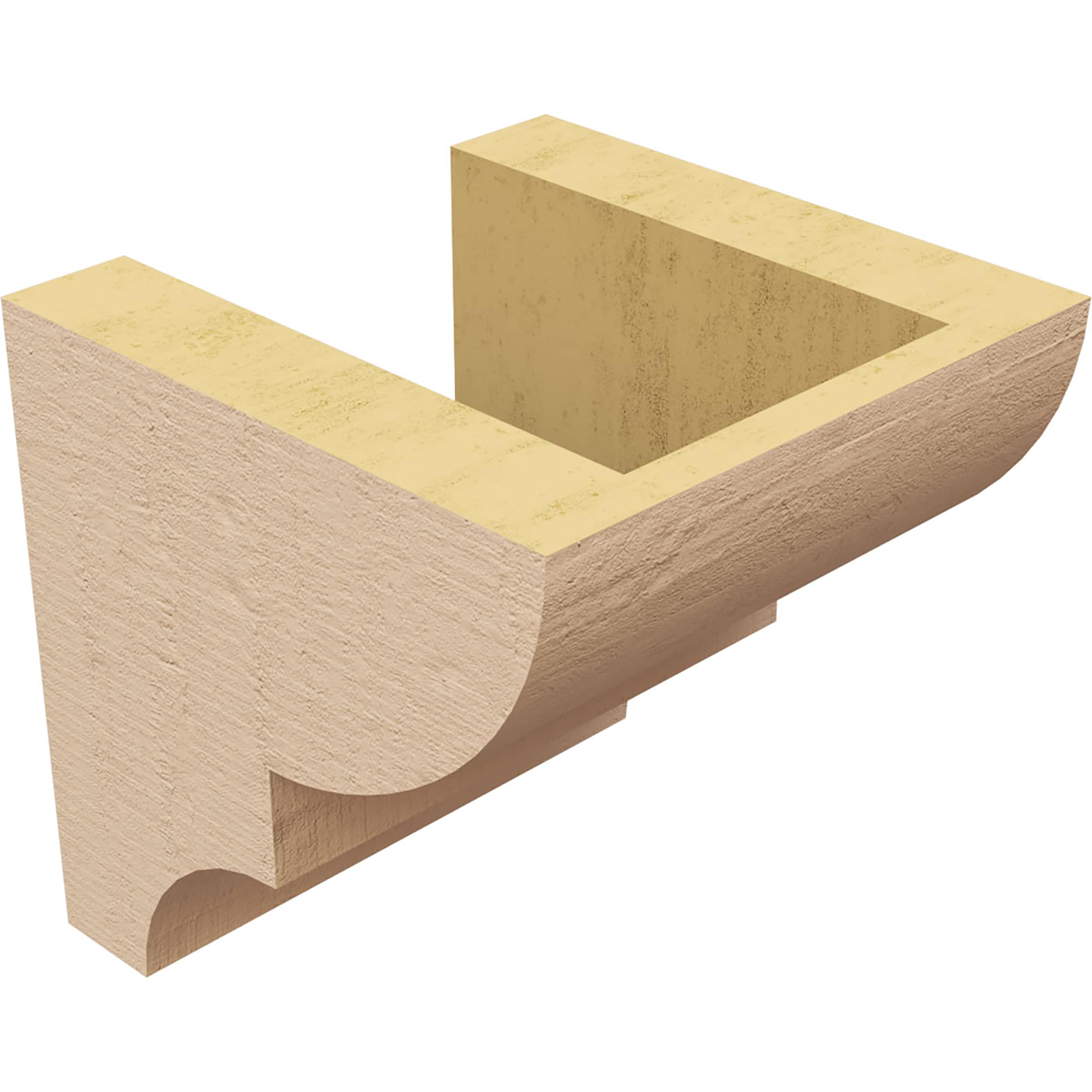 Ekena Millwork CORU05X05X05RIDRCPR corbels - View #5