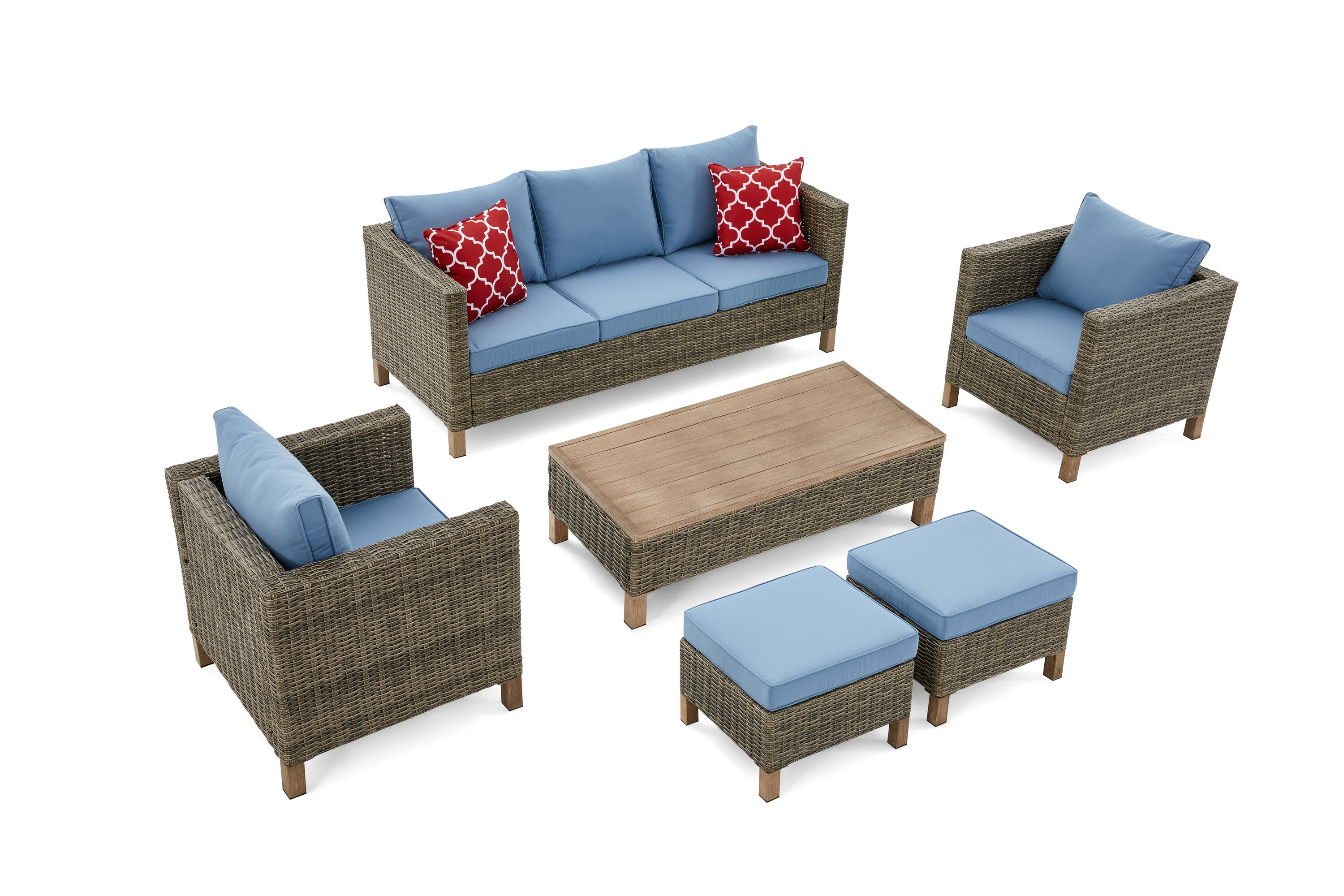 EDYO LIVING SMX02-BL Patio-Conversation-Sets - View #2