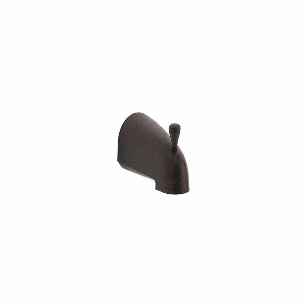 KOHLER 389-S-2BZ Oil-Rubbed Bronze Universal Fit Bathtub Spout With Diverter