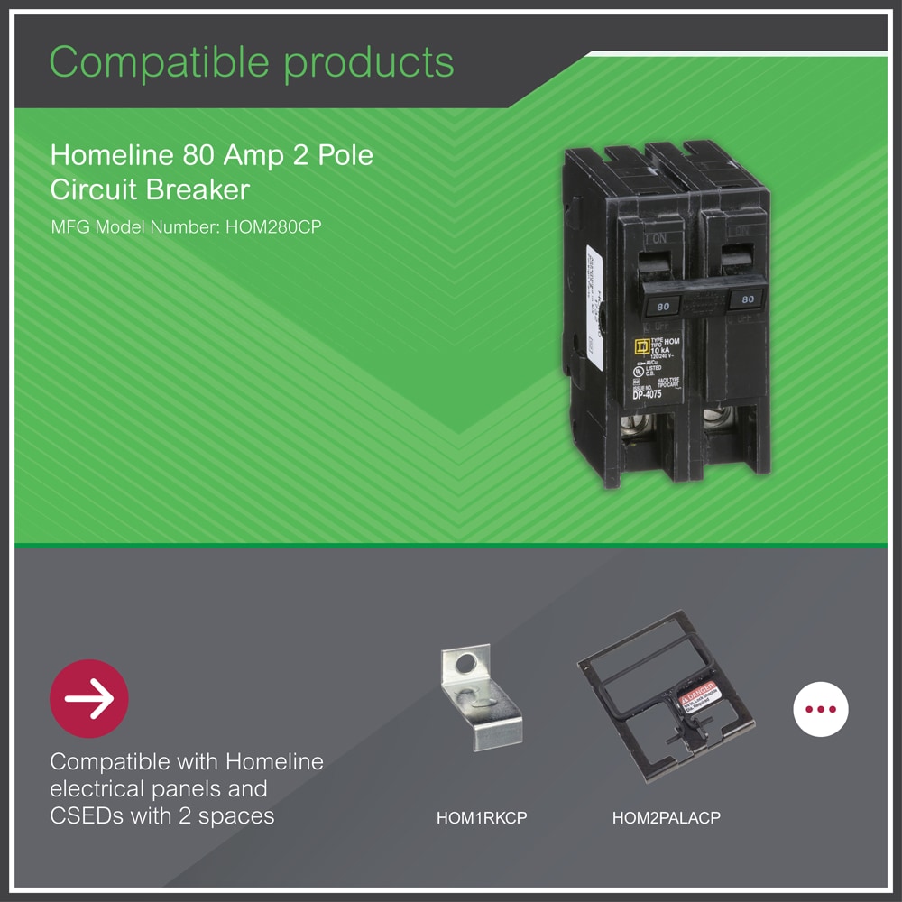 Square D HOM280CP Circuit-Breakers - View #4