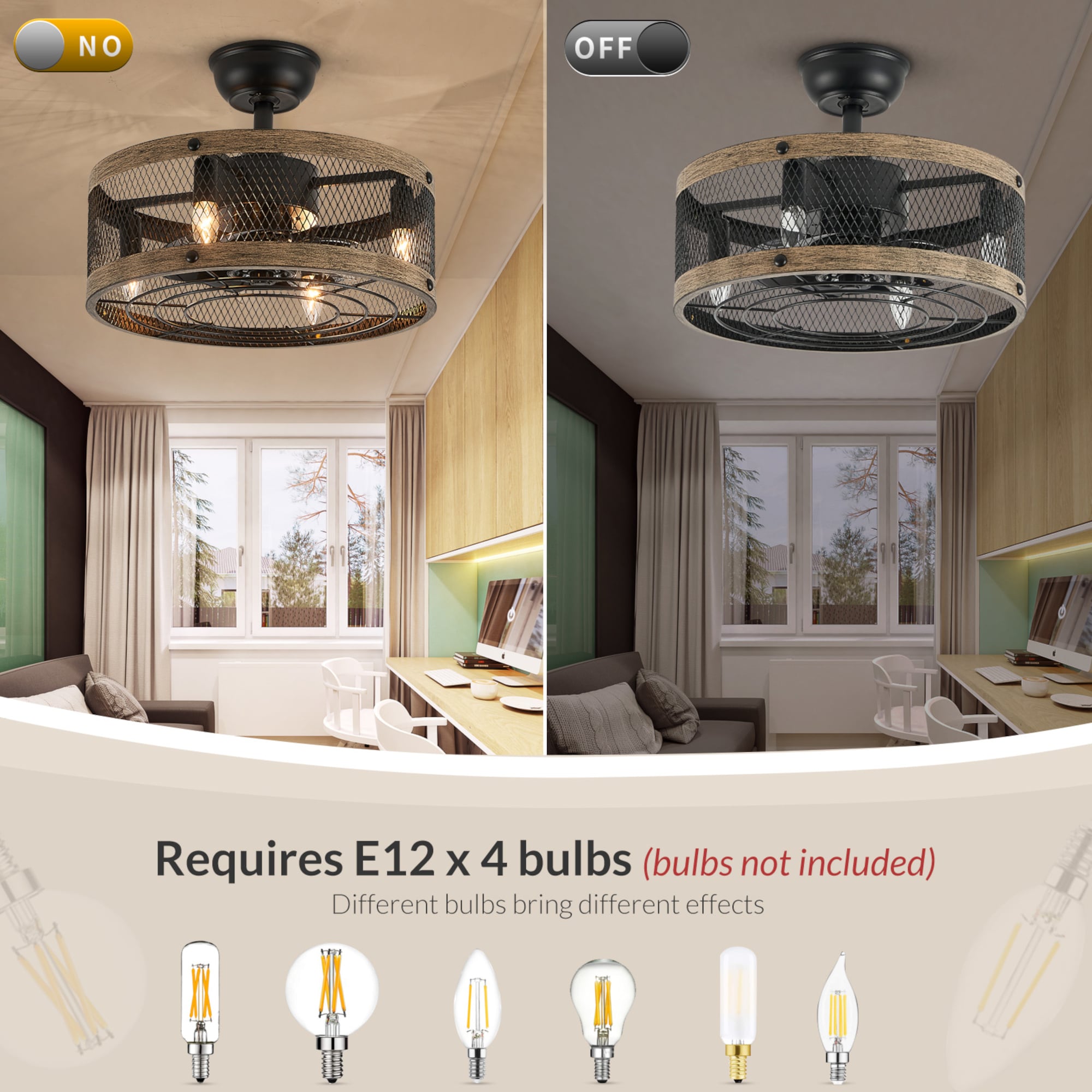 Antoine LSBD-38 Ceiling-Fans - View #13