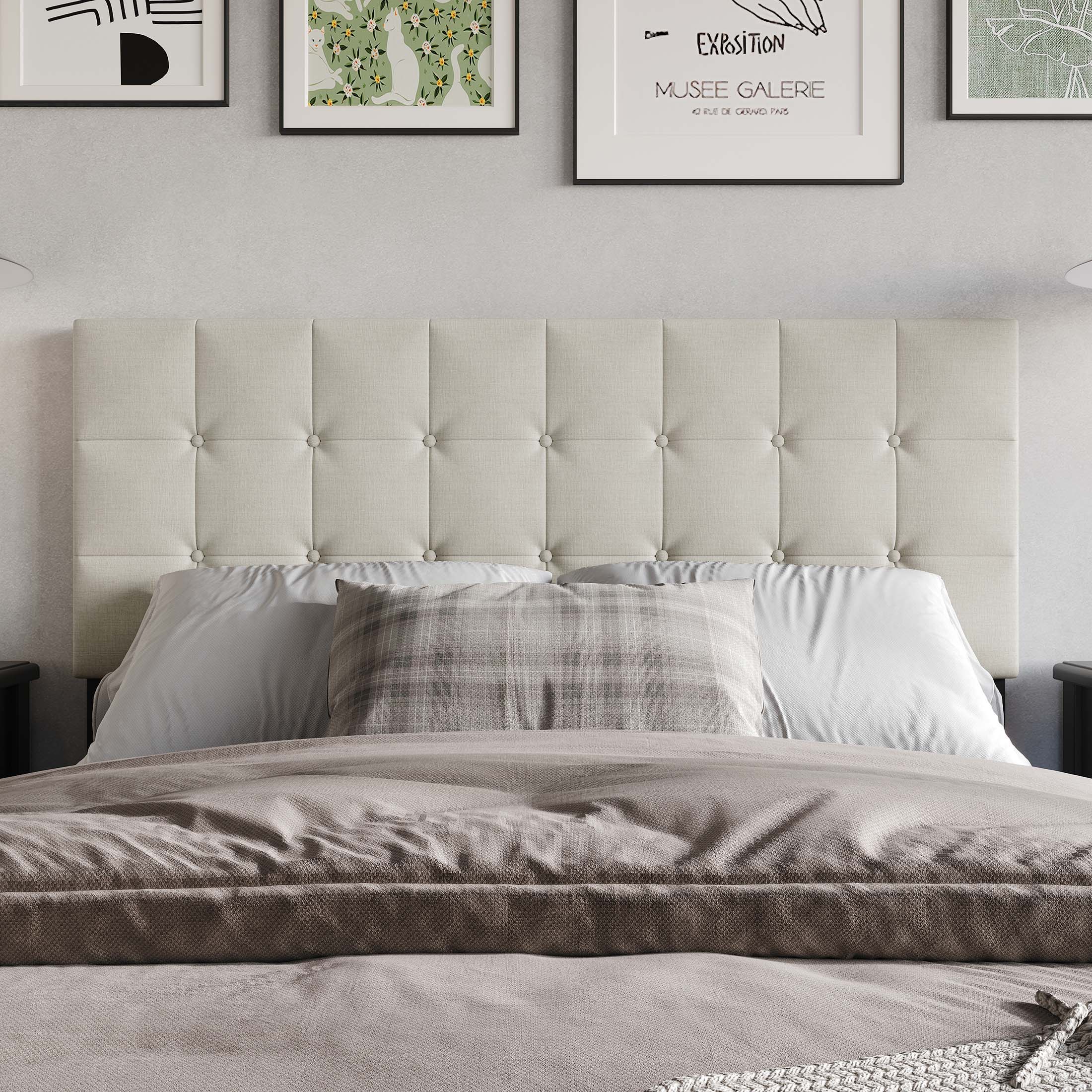 CasePiece C8242FUHB-WGY-LN Upholstered-Headboards - View #2