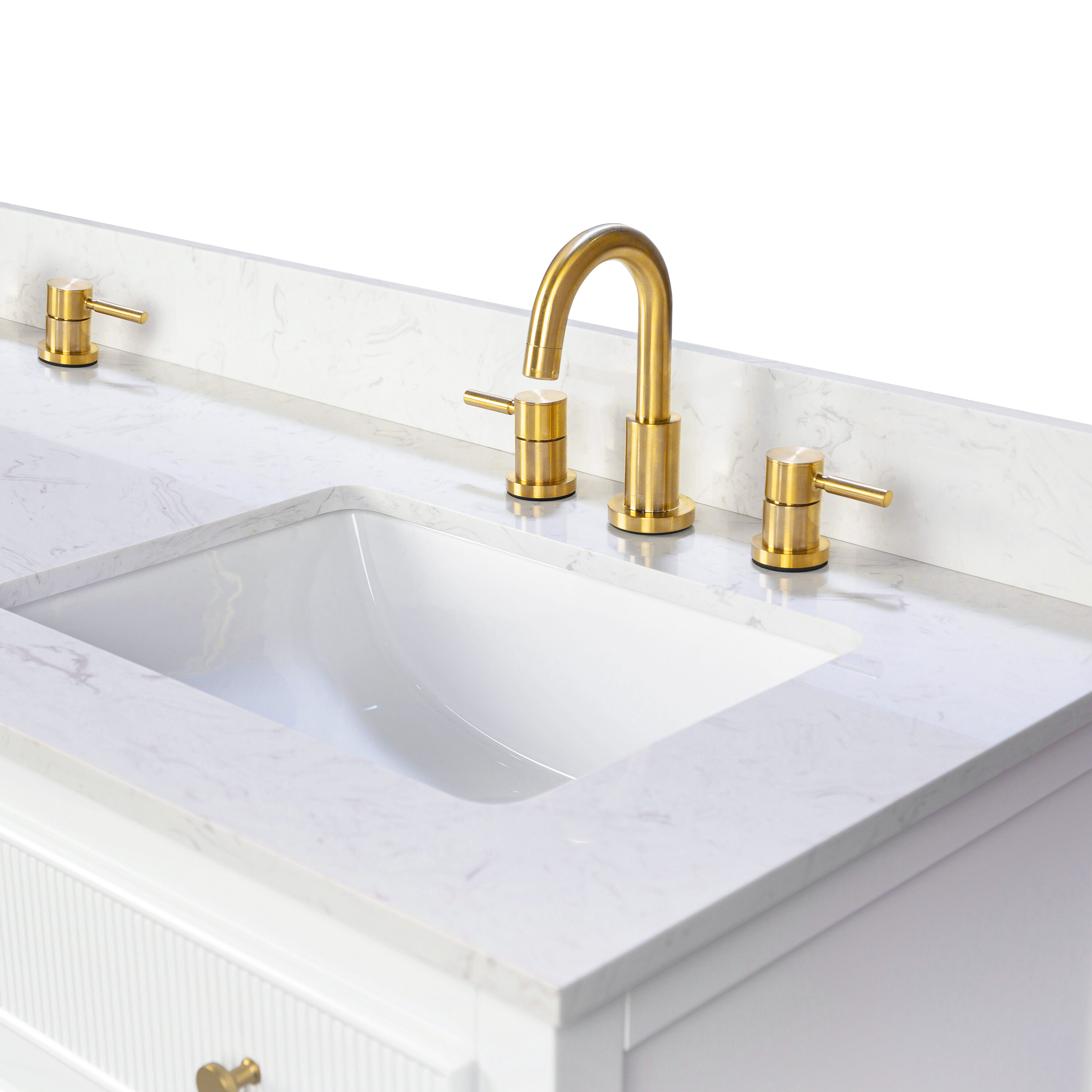 allen + roth L23011-VS60-WT Bath-Vanity-Combo - View #10