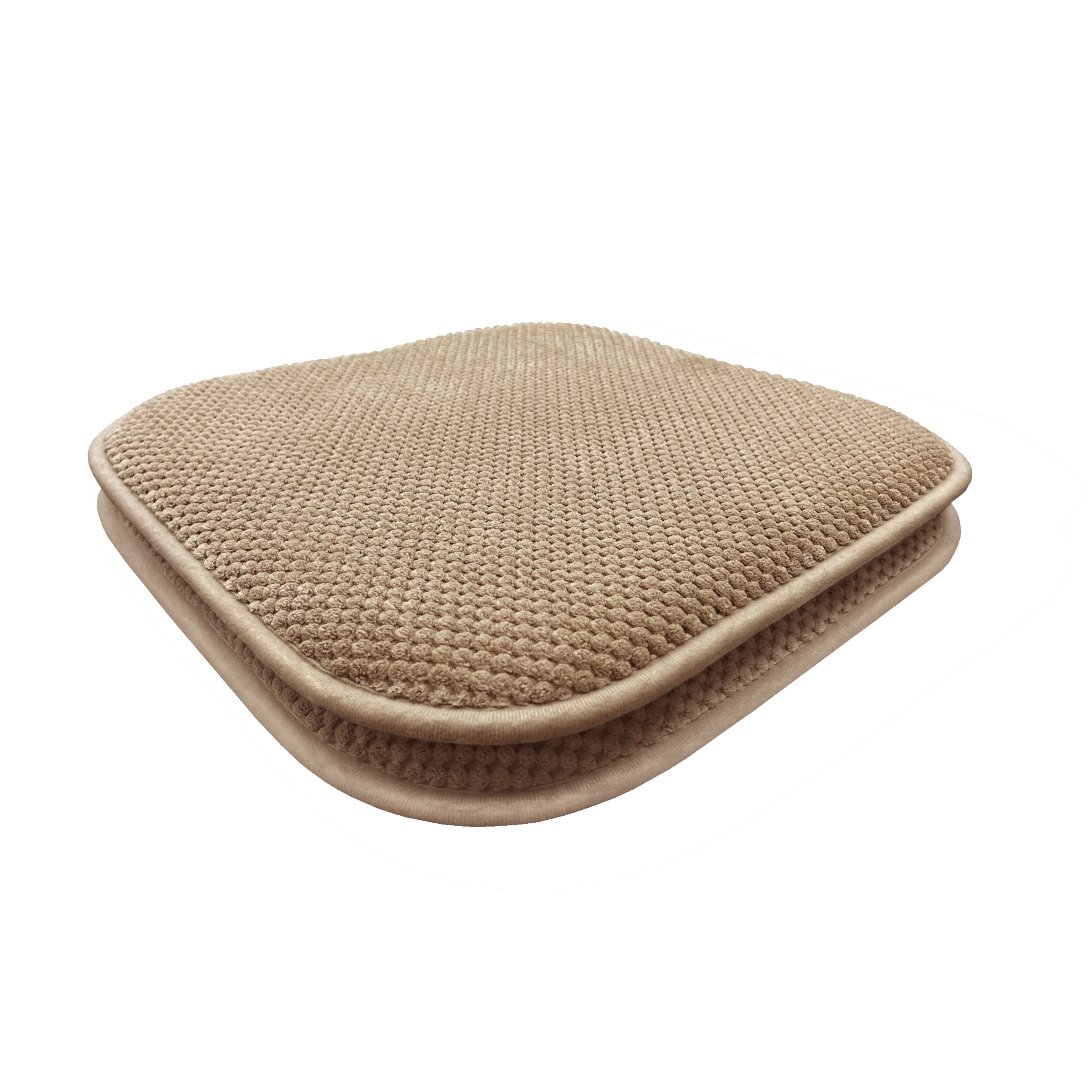 Achim BRCHPDTN06 Brook Tan Solid Chair Cushion